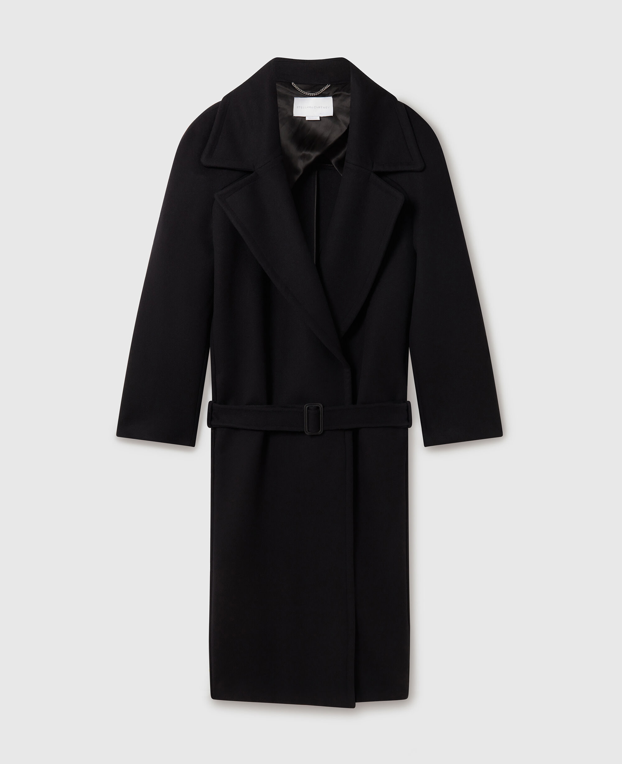 STELLA McCARTNEY ステラマッカートニー コート ブラック 中古・古着通販】STELLA McCARTNEY (ステラマッカートニー