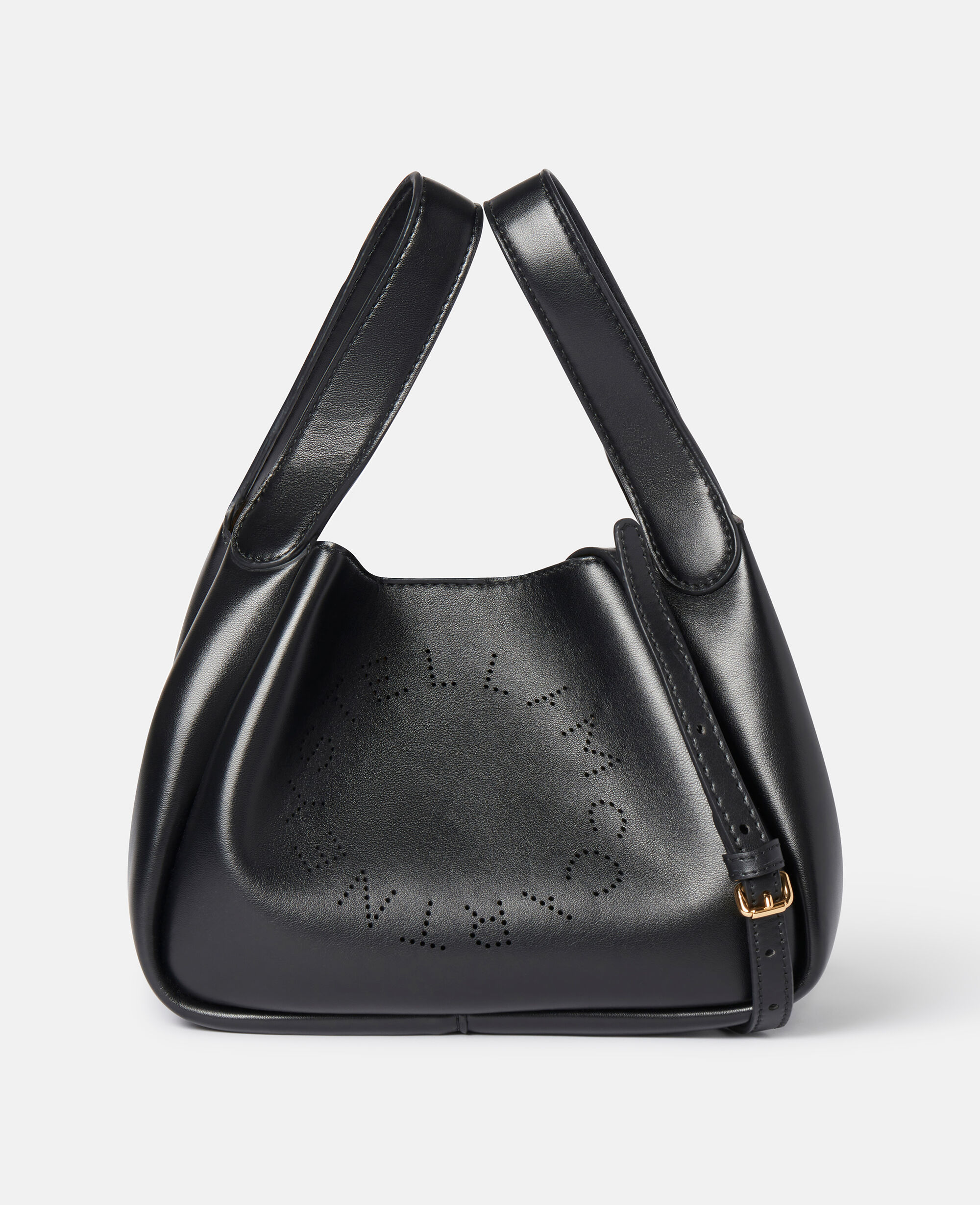 高評価アイテム Logo black Midnight Women Double Bag Crossbody Handle Top バッグ