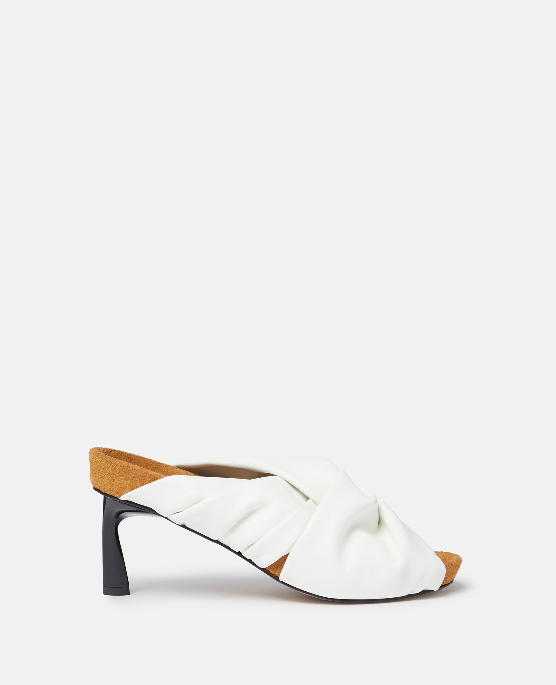 Mules Terra torsadées en Alter Mat Blanc pur pour Women Stella McCartney CA