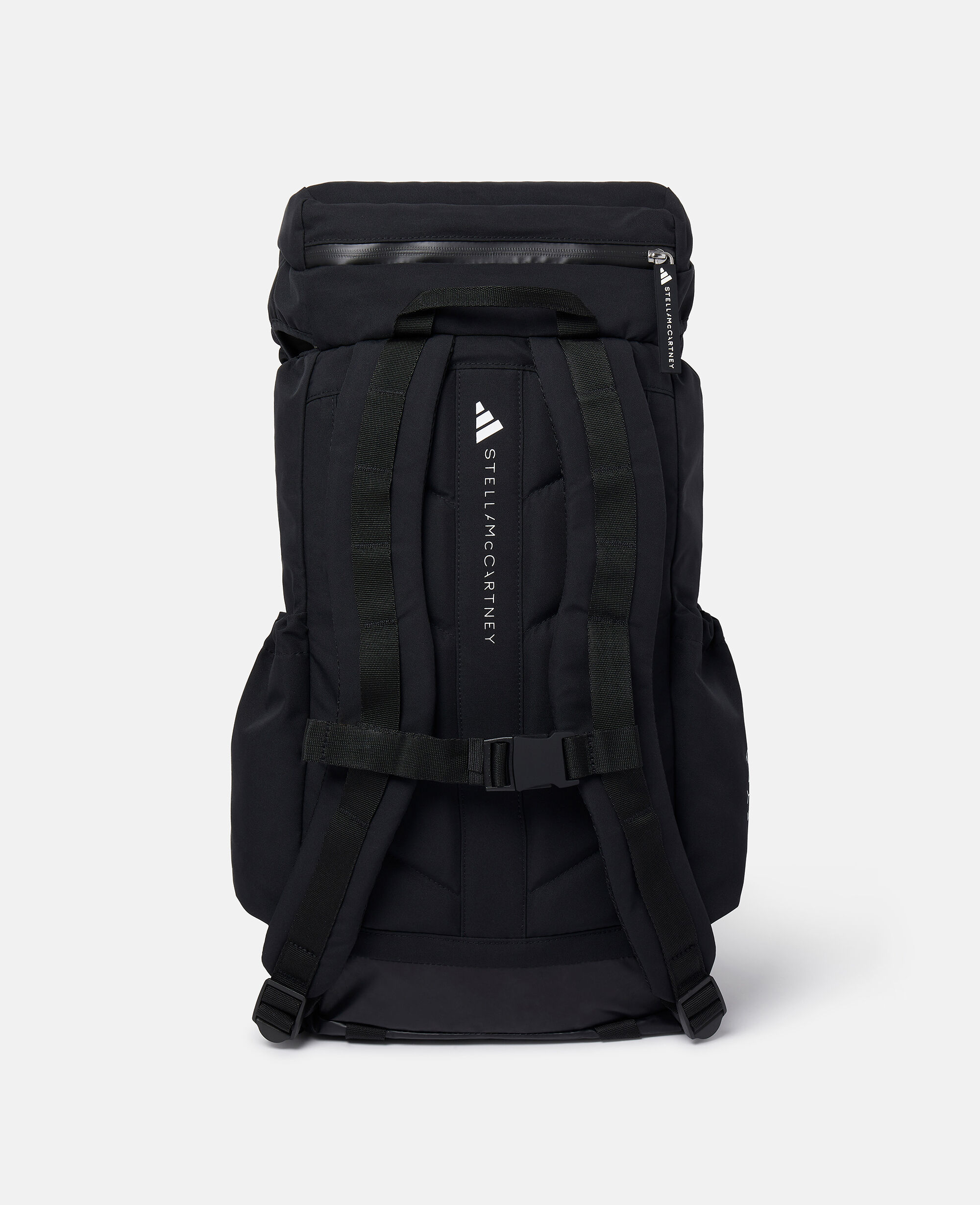 パリコレクション Women Black US McCartney Stella | Backpack Padded Logo バッグ