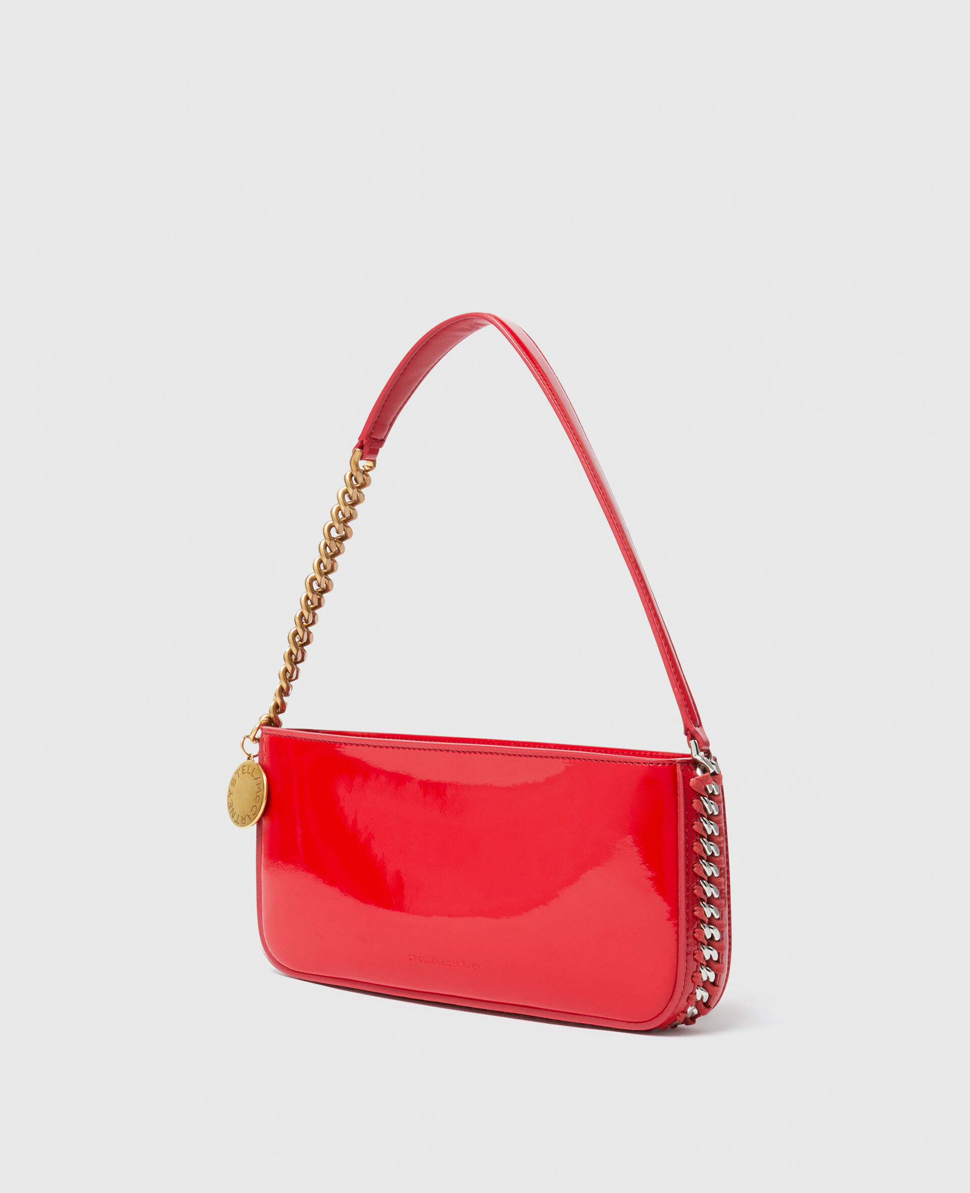 Falabella Pochette Shoulder Bag-Red-medium