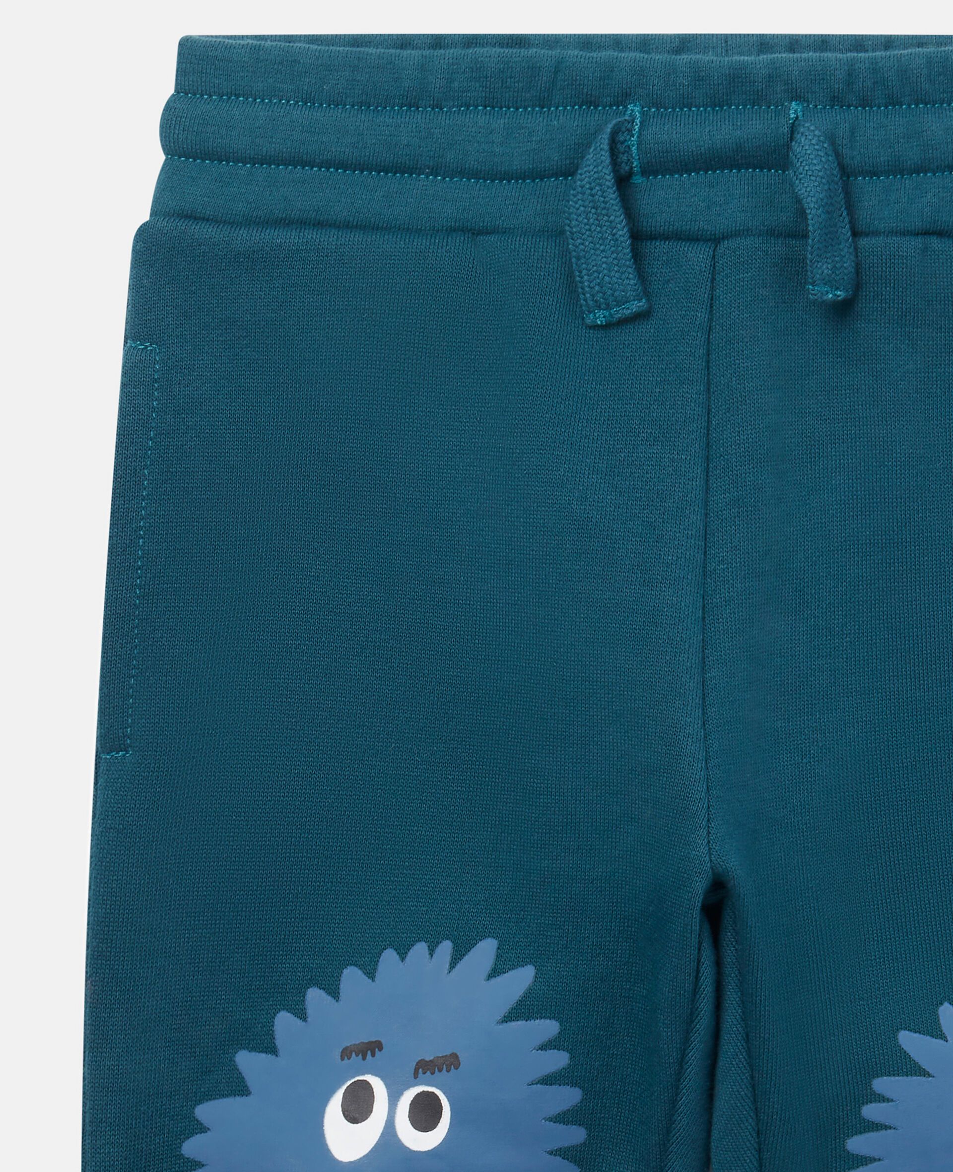 Monster Face Knee Patch Joggers-Multicolour-large image number 1