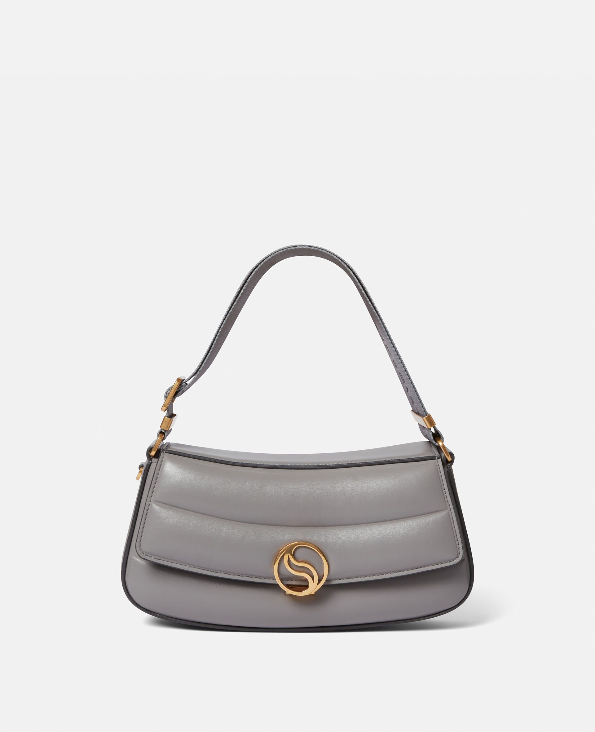 S-Wave Padded Shoulder Bag-Black-large image number 0
