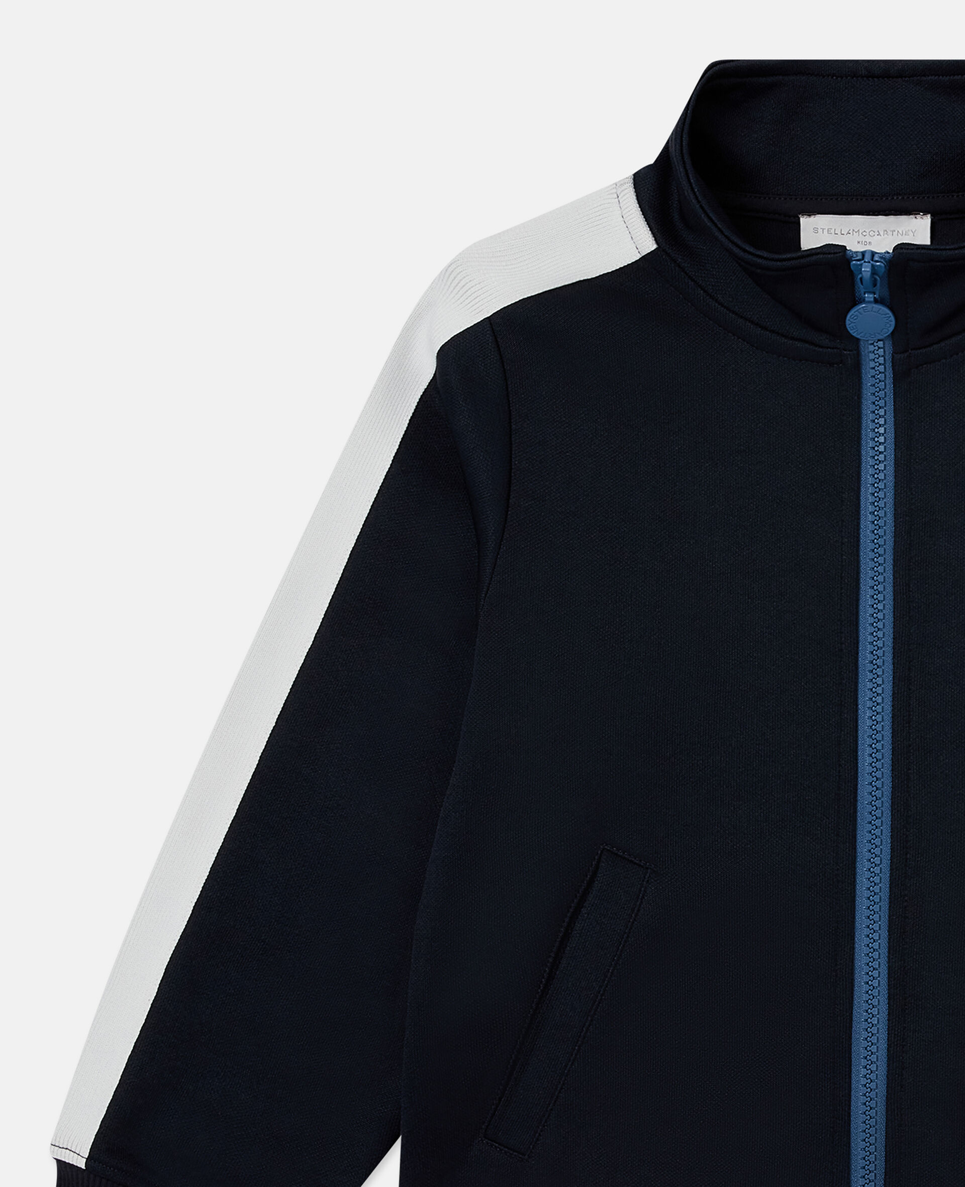 S-Wave Logo Sweatshirt And Joggers Set-Blue-medium