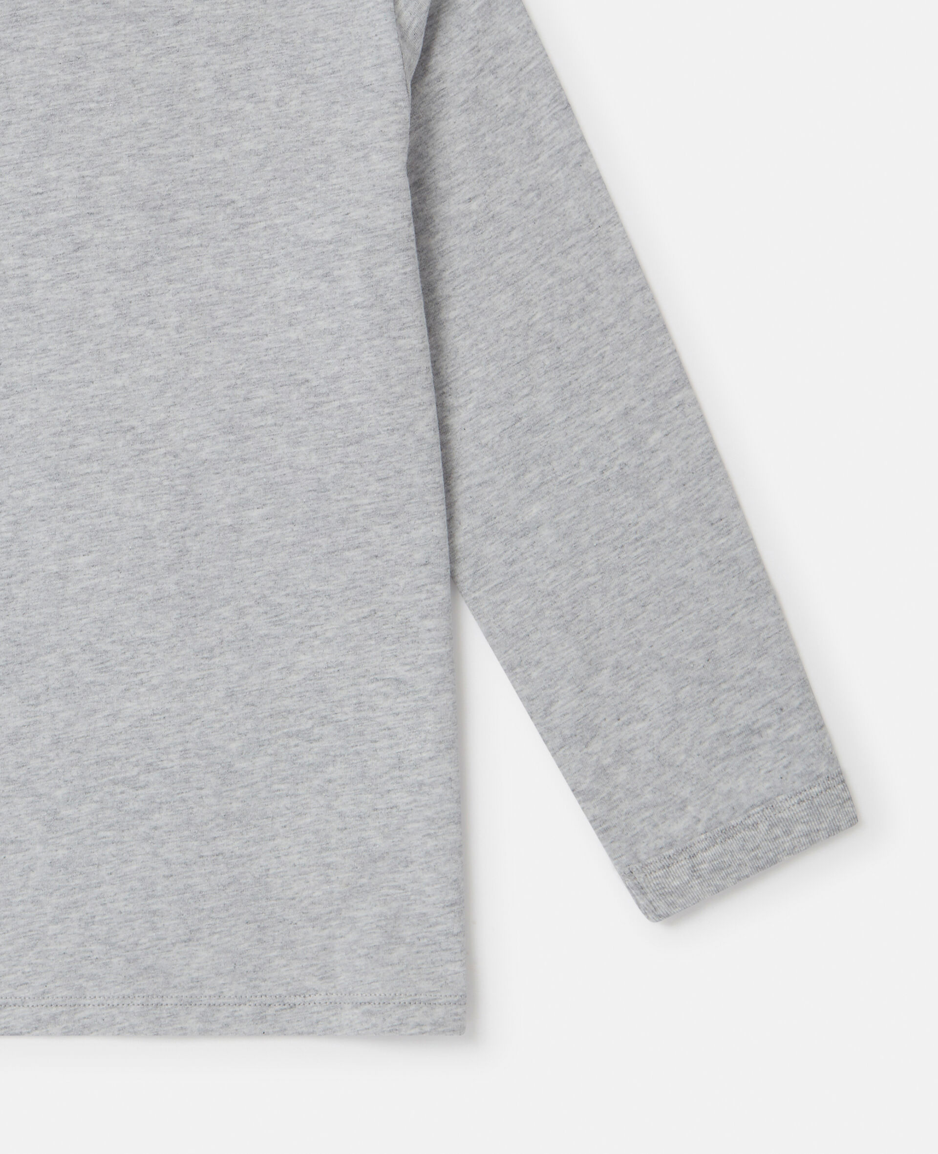 Horse Appliqué Long-Sleeve T-Shirt-White-large Horse Appliqué Long-Sleeve T-Shirt-White-large image number 3