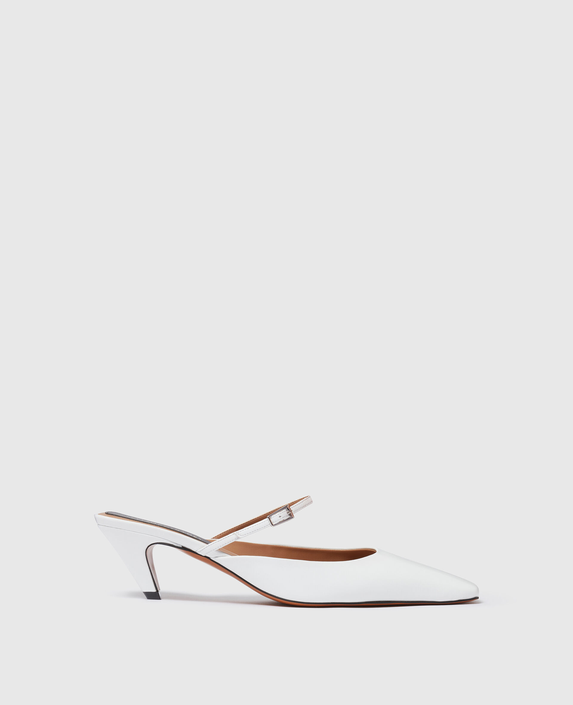 Stella Spur Kitten Heels-White-medium