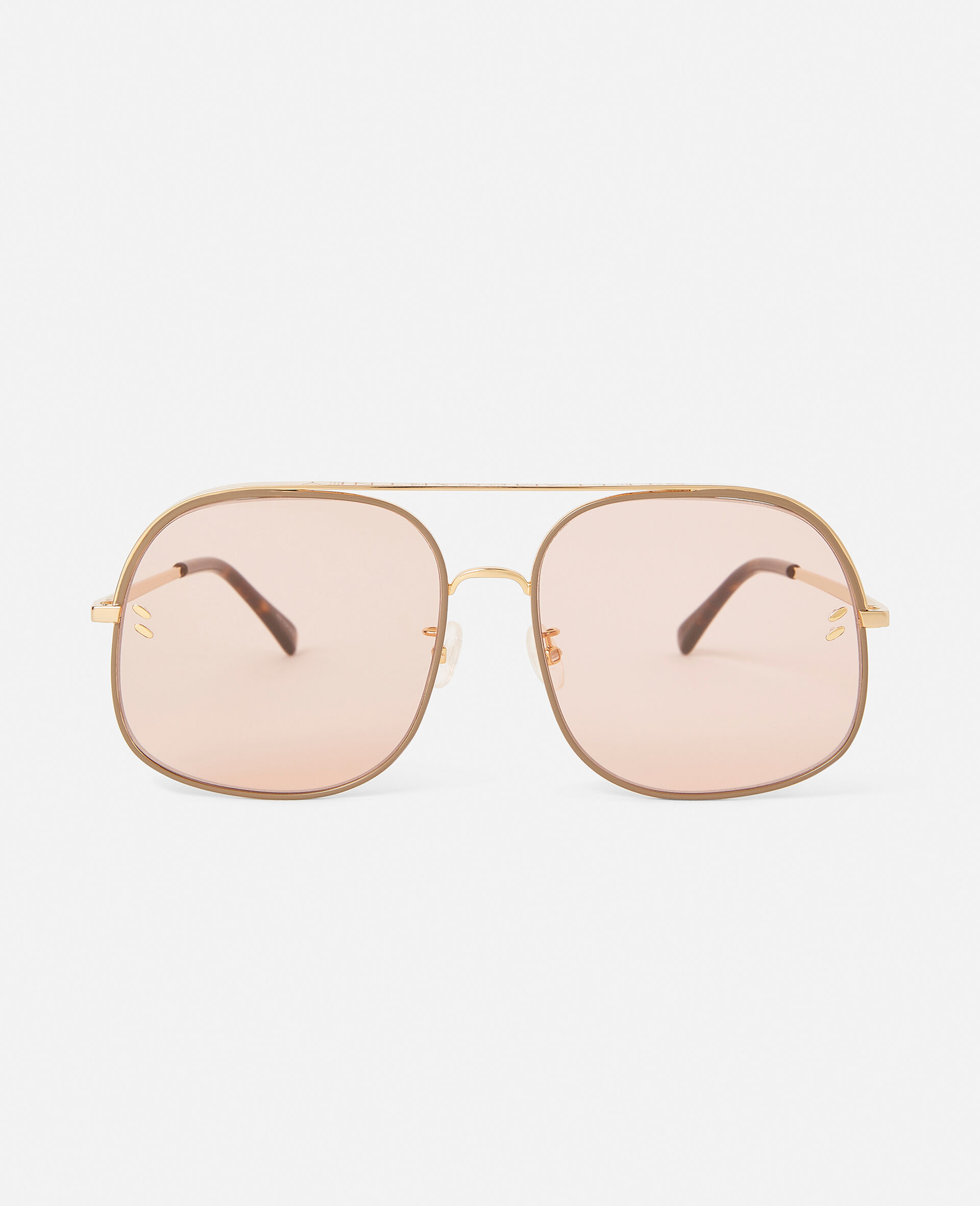 Square Sunglasses-Pink-large image number 0