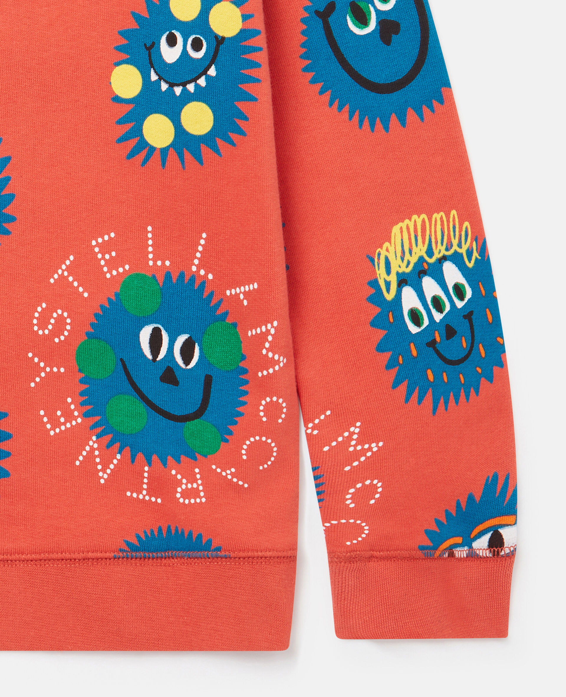 Monster Faces Long Sleeve T-Shirt-Multicolour-large image number 3