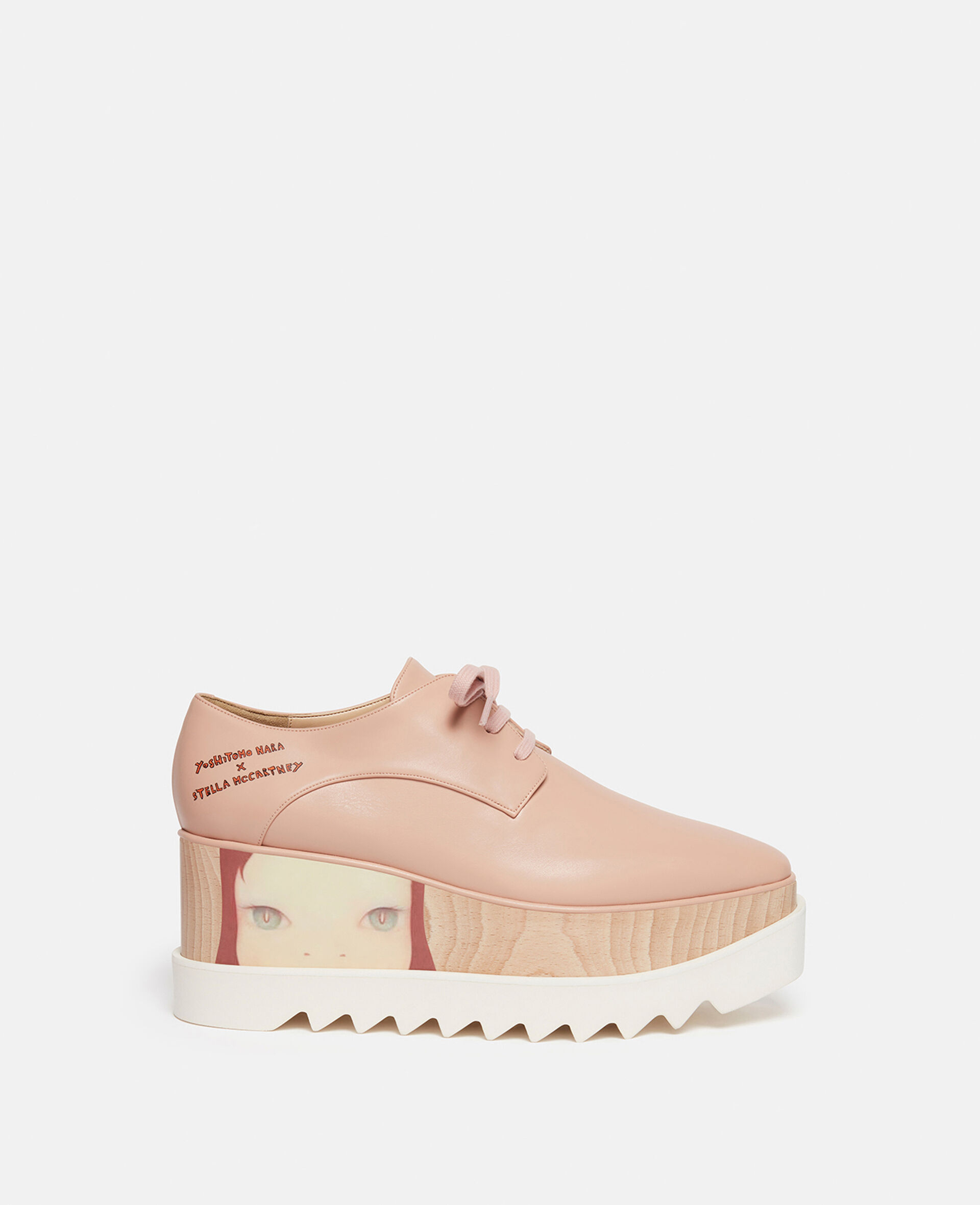 Elyse Twins I Print Platform Shoes-Pink-large image number 0