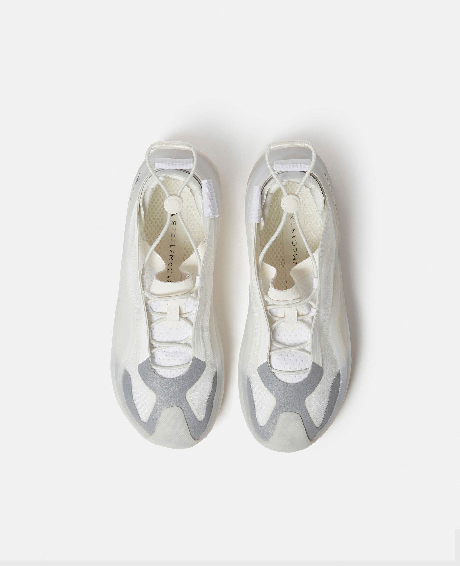 Sportswear Low Ground Running Trainers -White-large Sportswear Low Ground Running Trainers -White-large image number 4