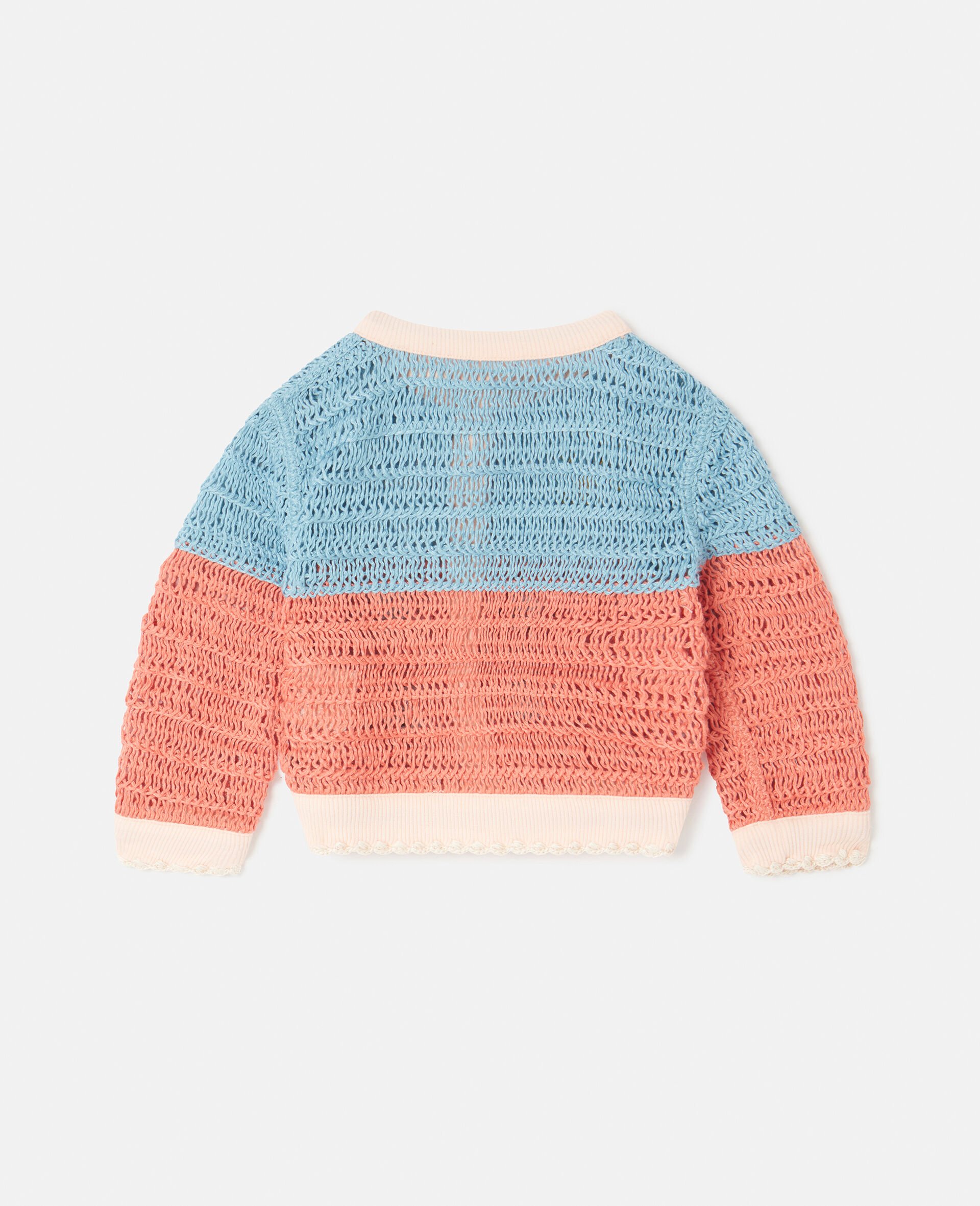 Farmyard Appliqué Knitted Cardigan-Multicolour-large Farmyard Appliqué Knitted Cardigan-Multicolour-large image number 2