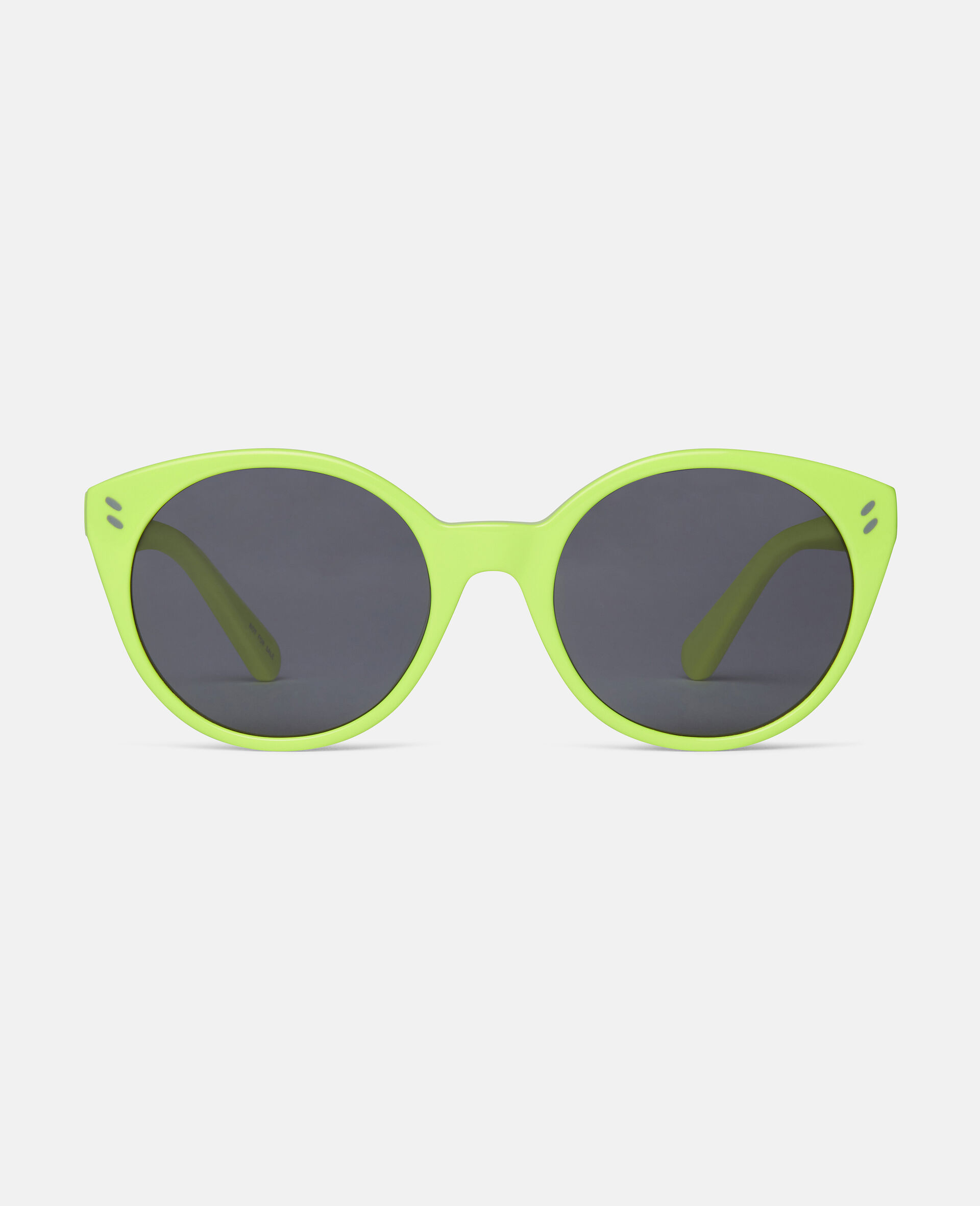 Round Sunglasses-Yellow-large image number 0