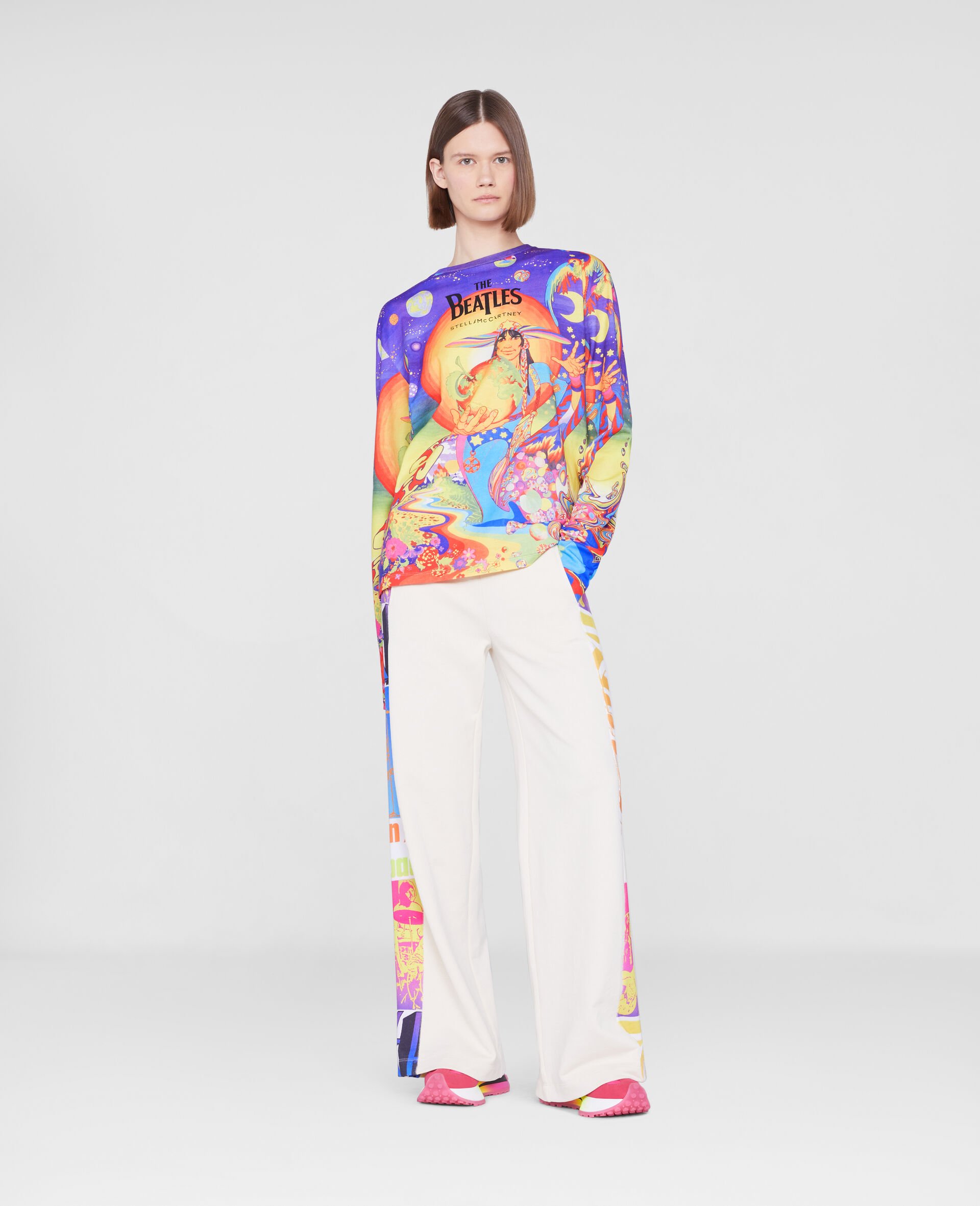 Get Back Long Sleeved T-Shirt-Multicolour-large image number 1