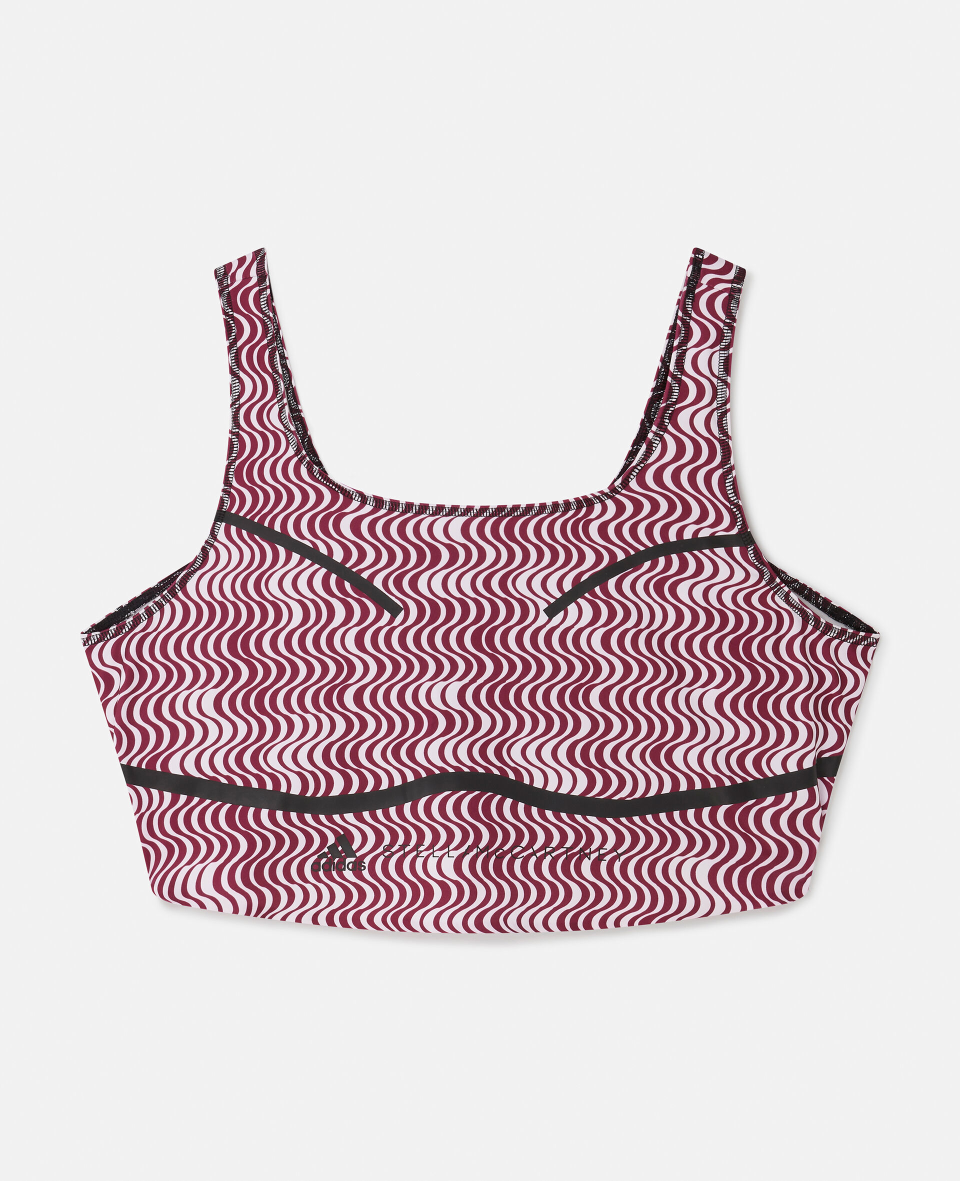 Training Crop-Top in Plus Size mit Print-Weiß-large image number 0