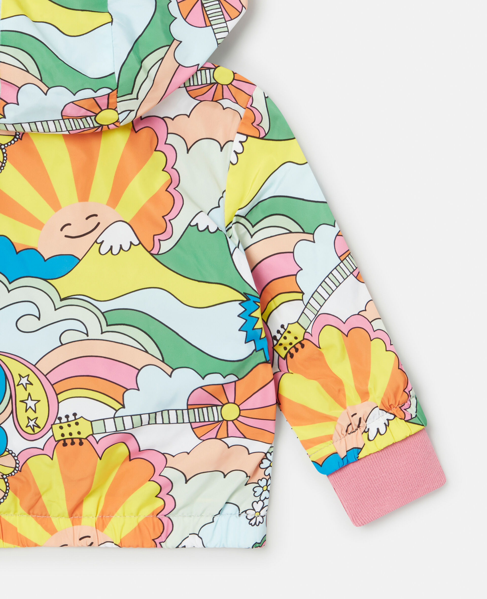 'Love to Dream' Hooded Jacket-White-large image number 3