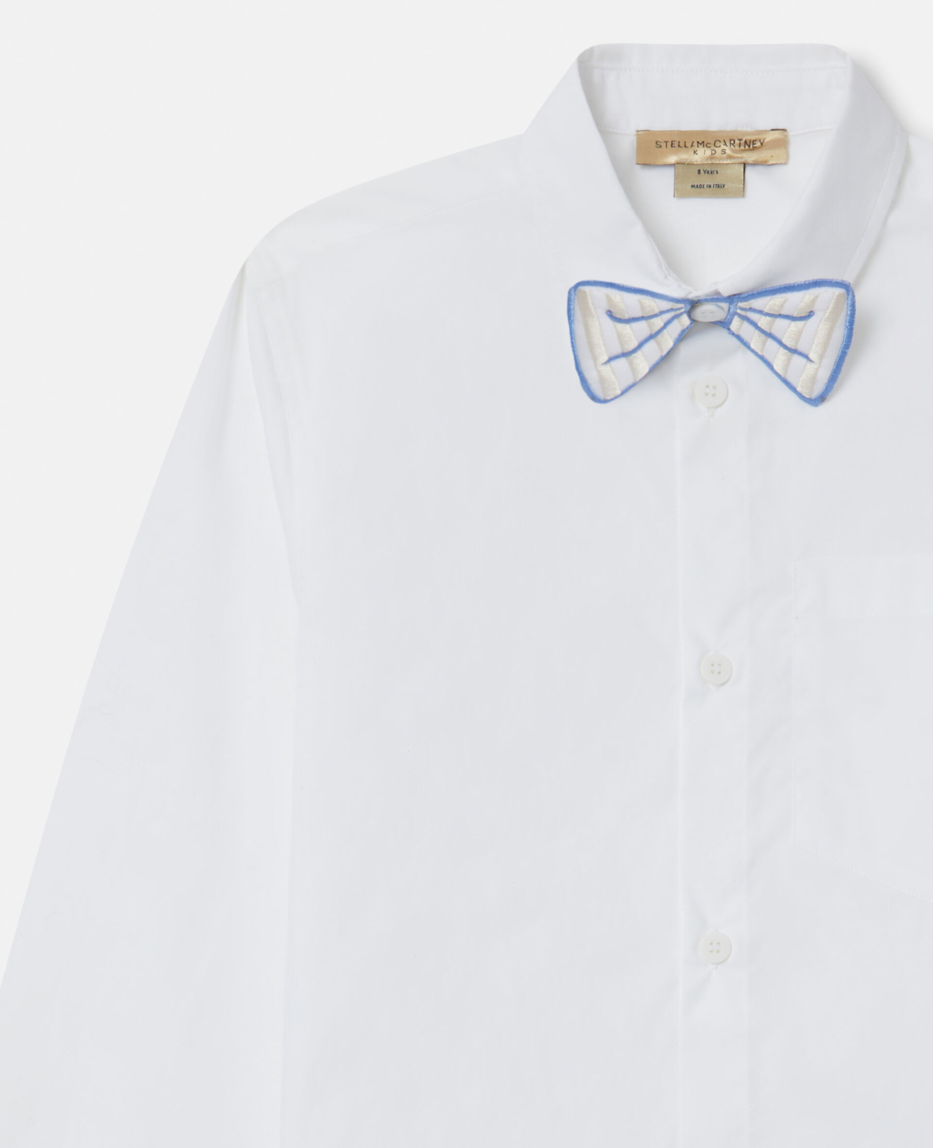 Tuxedo Graphic Shirt-White-large image number 1