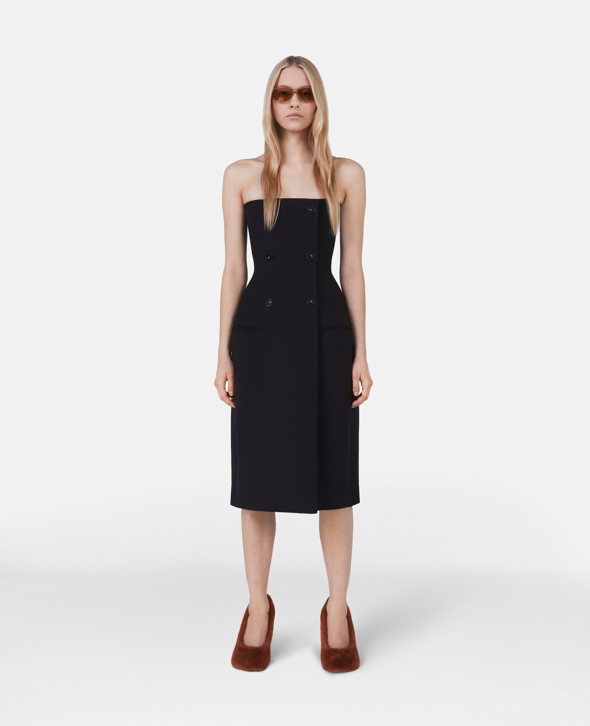 Geformtes Bustierkleid-Bunt-large image number 1