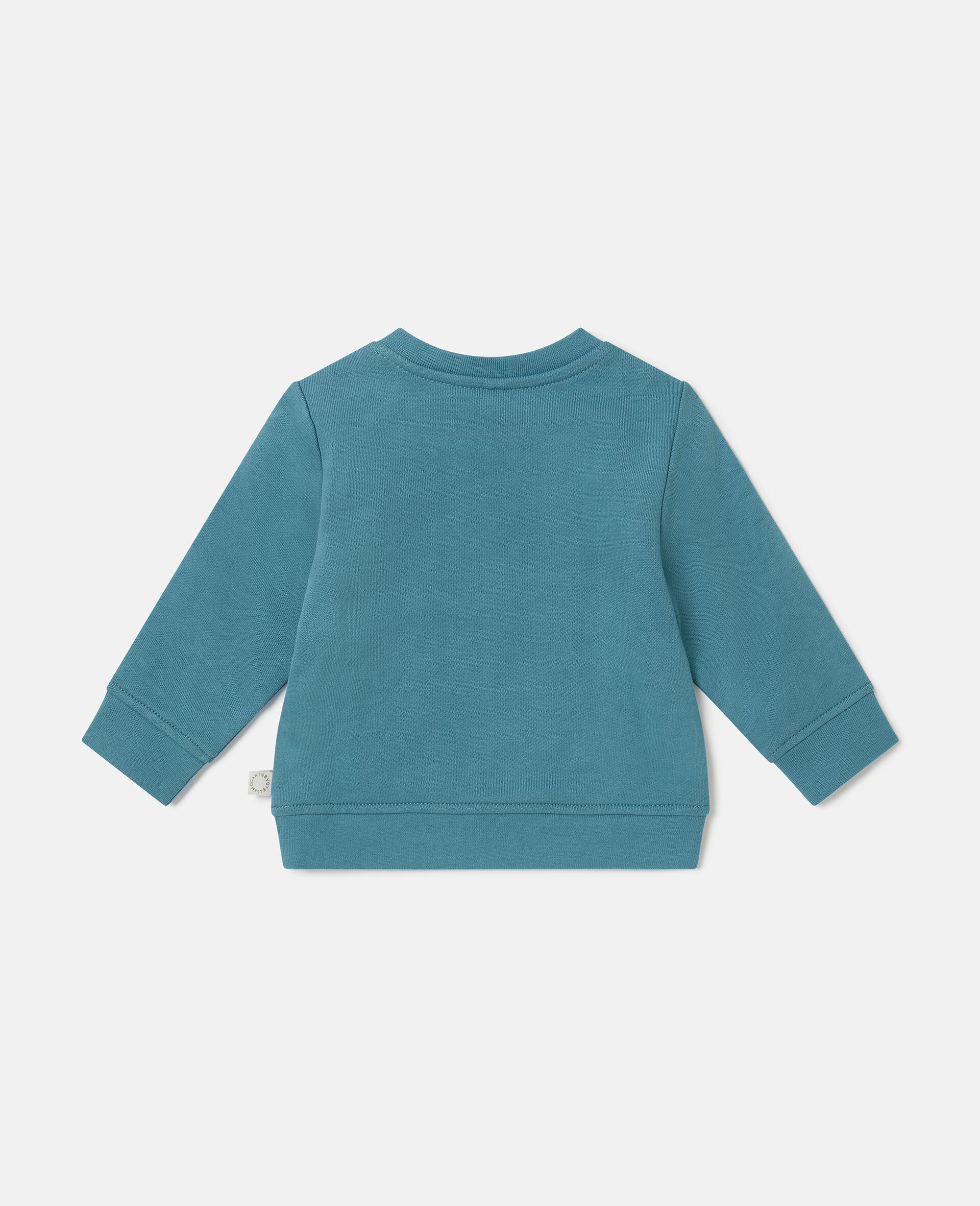 Monster Graphic Crewneck Sweatshirt-Blue-large Monster Graphic Crewneck Sweatshirt-Blue-large image number 2