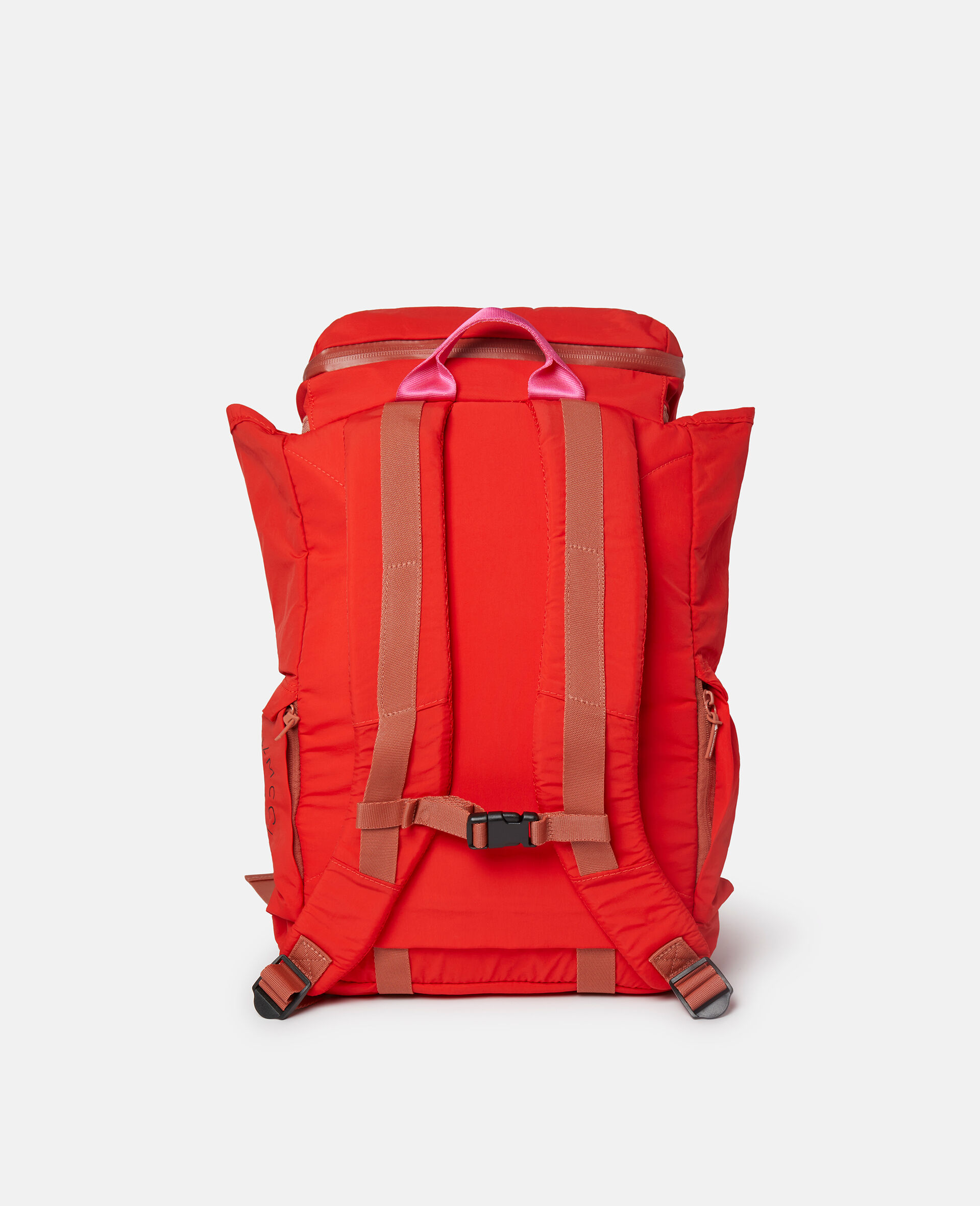 Logo Padded Backpack-Red-large image number 2