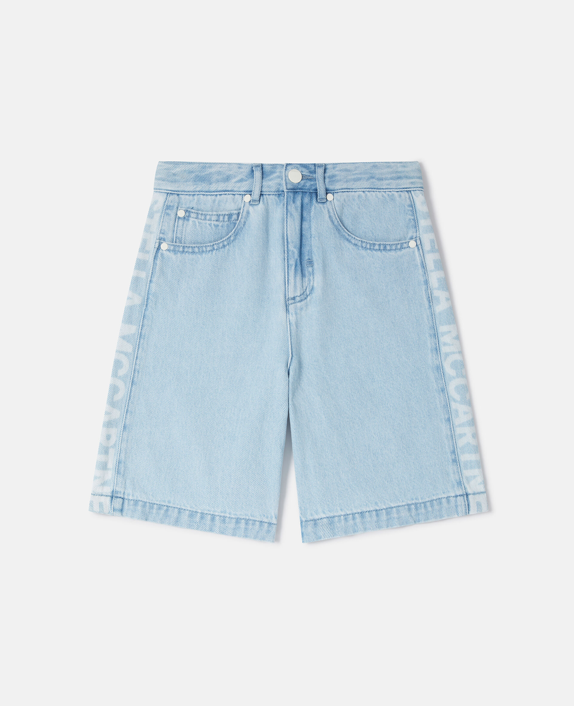 Moniker Tape Shorts-Blue-large image number 0