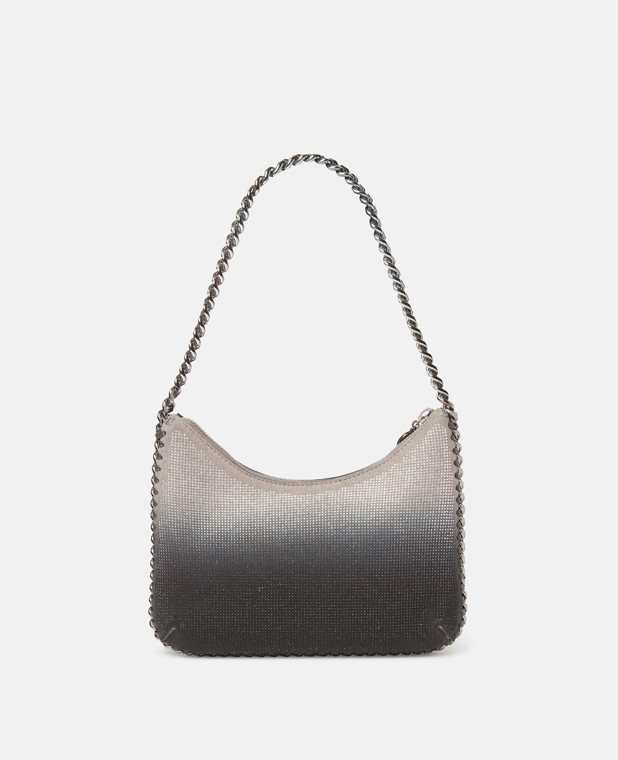 ショルダーバッグ・ポシェット STELLA MCCARTNEY LIGHT GREY FALABELLA MINI BAG STELLA MCCARTNEY Falabella mini rhinestone shoulder bag