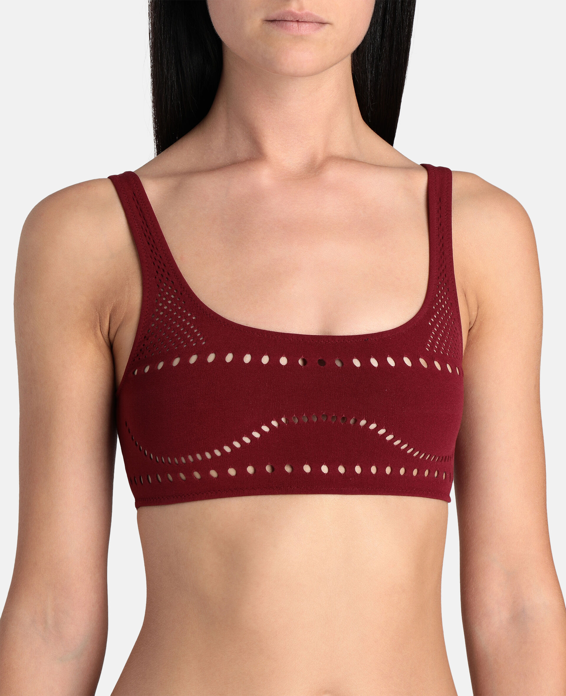 Stellawear Crop Bra-Pink-large Stellawear Crop Bra-Pink-large image number 4