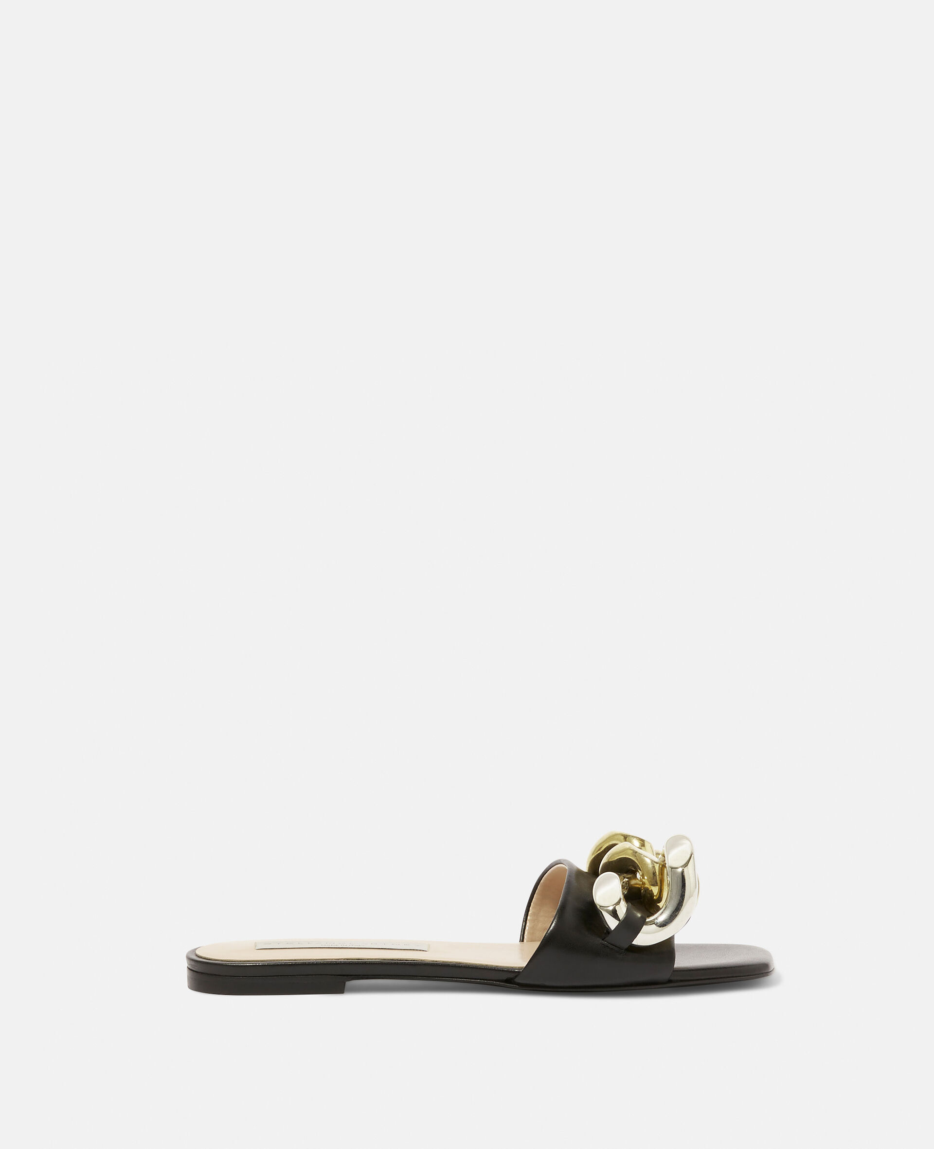 Falabella Flat Slides-Black-large image number 0