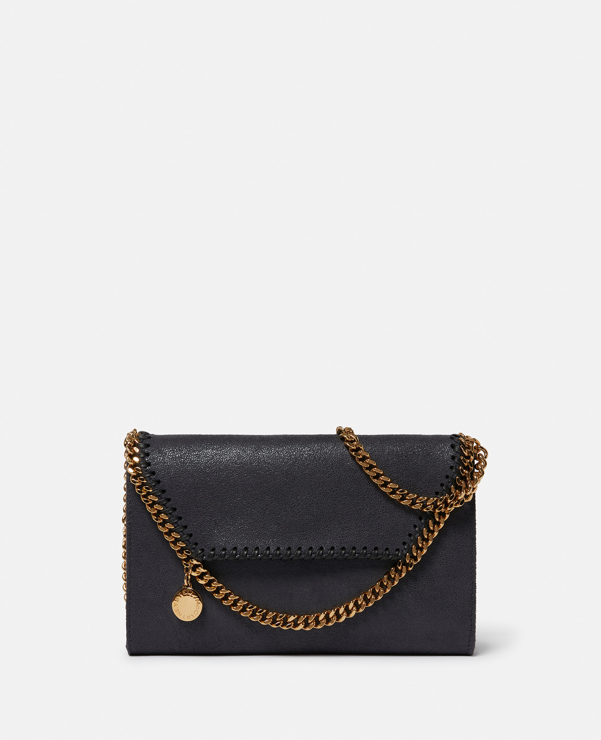 Falabella Wallet Crossbody Bag-Black-medium