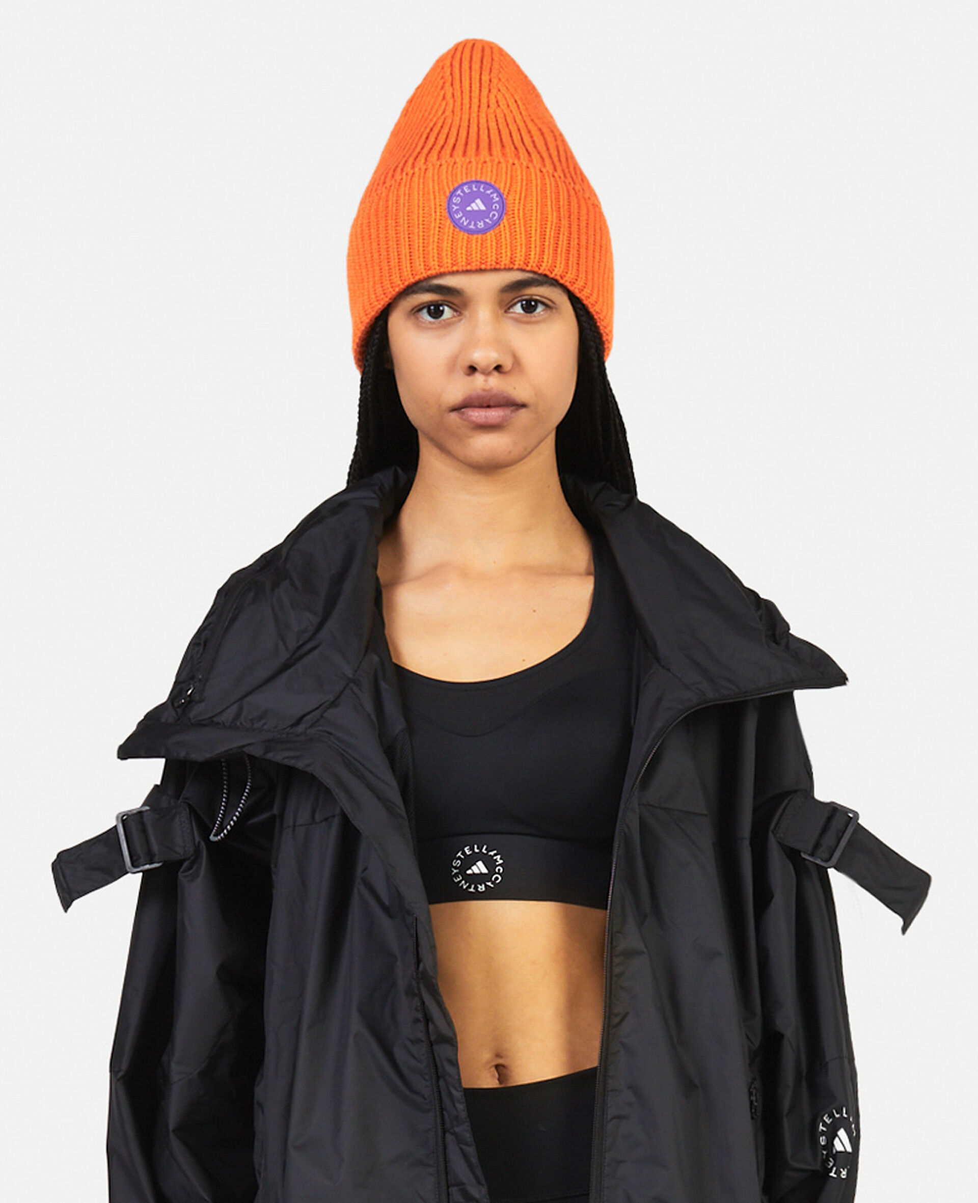 Gore-Tex Hooded Outdoors Jacket-Black-large image number 2