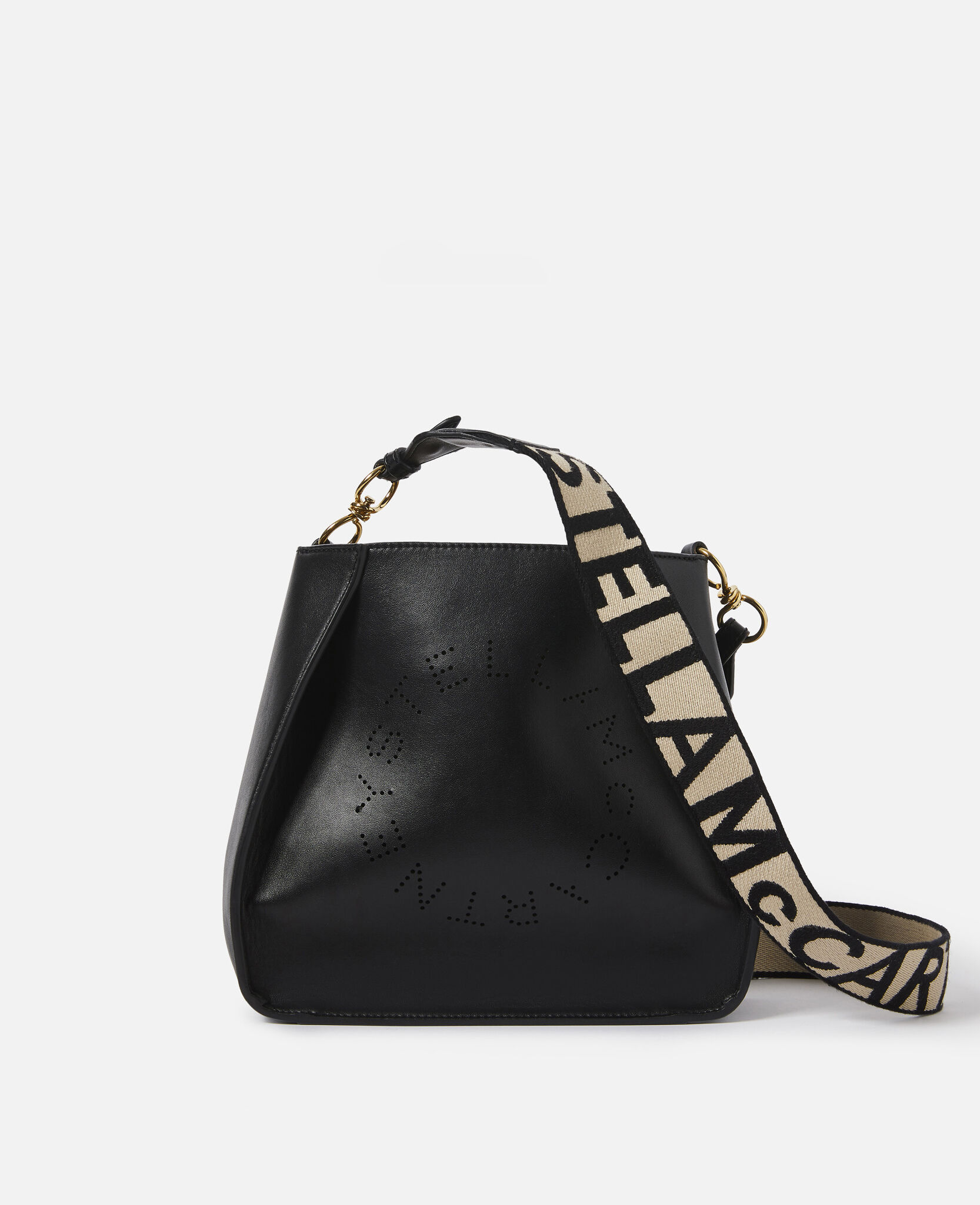「数量限定 在庫処分セール」 Women Black Logo Crossbody Bag | Stella McCartney US バッグ