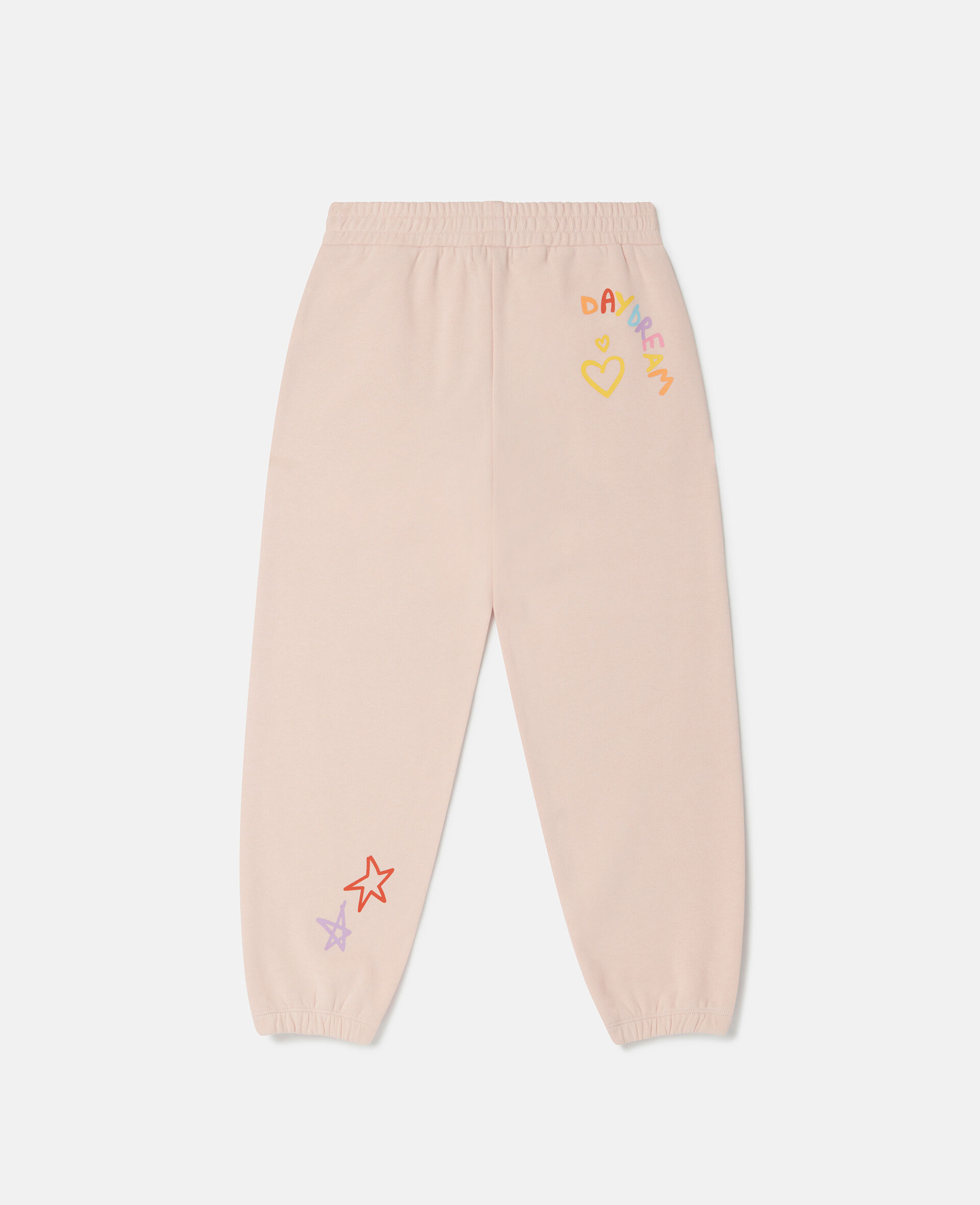 Doodle Embroidery Joggers-Orange-large image number 2
