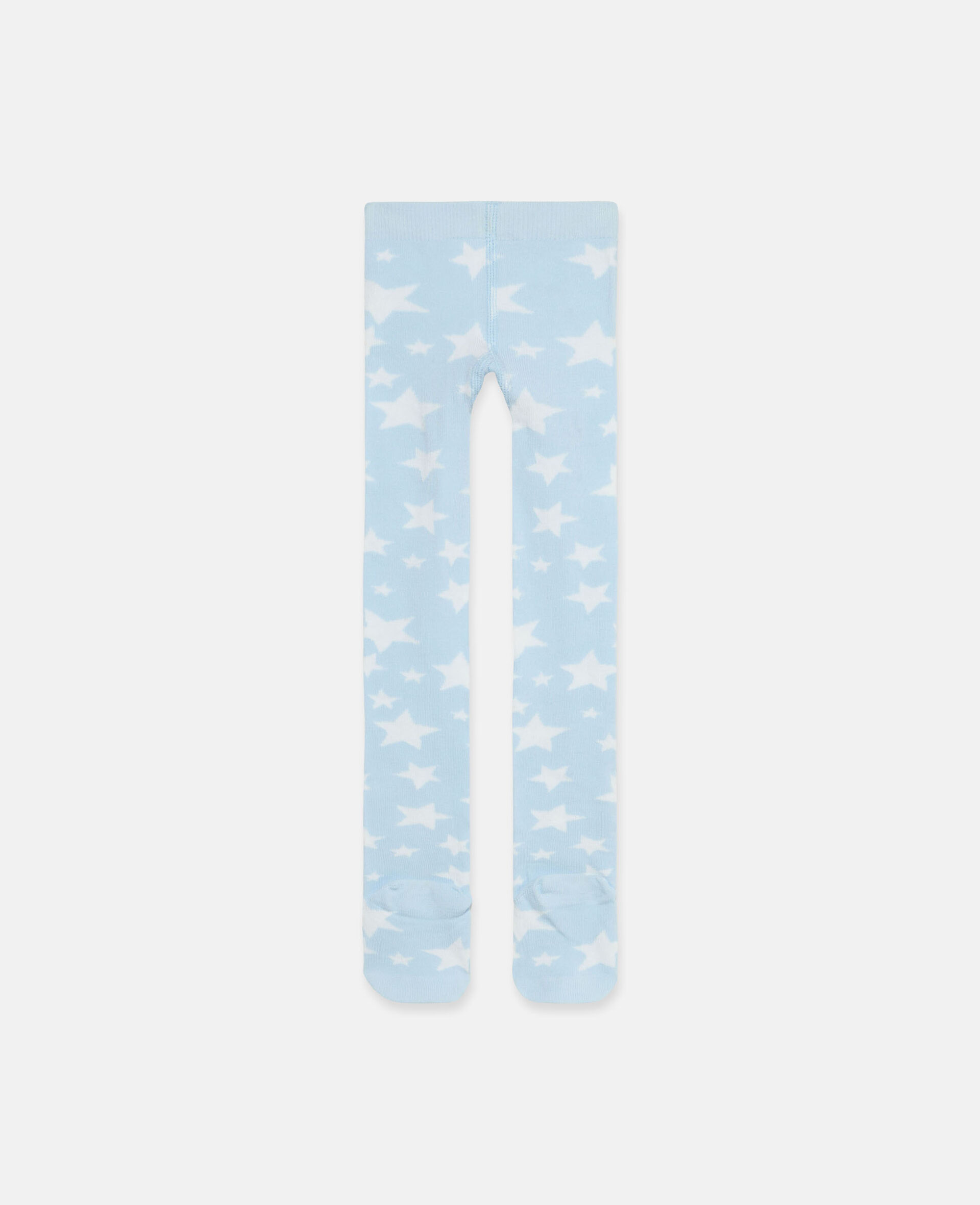 Star Print Tights-Purple-large Star Print Tights-Purple-large image number 1