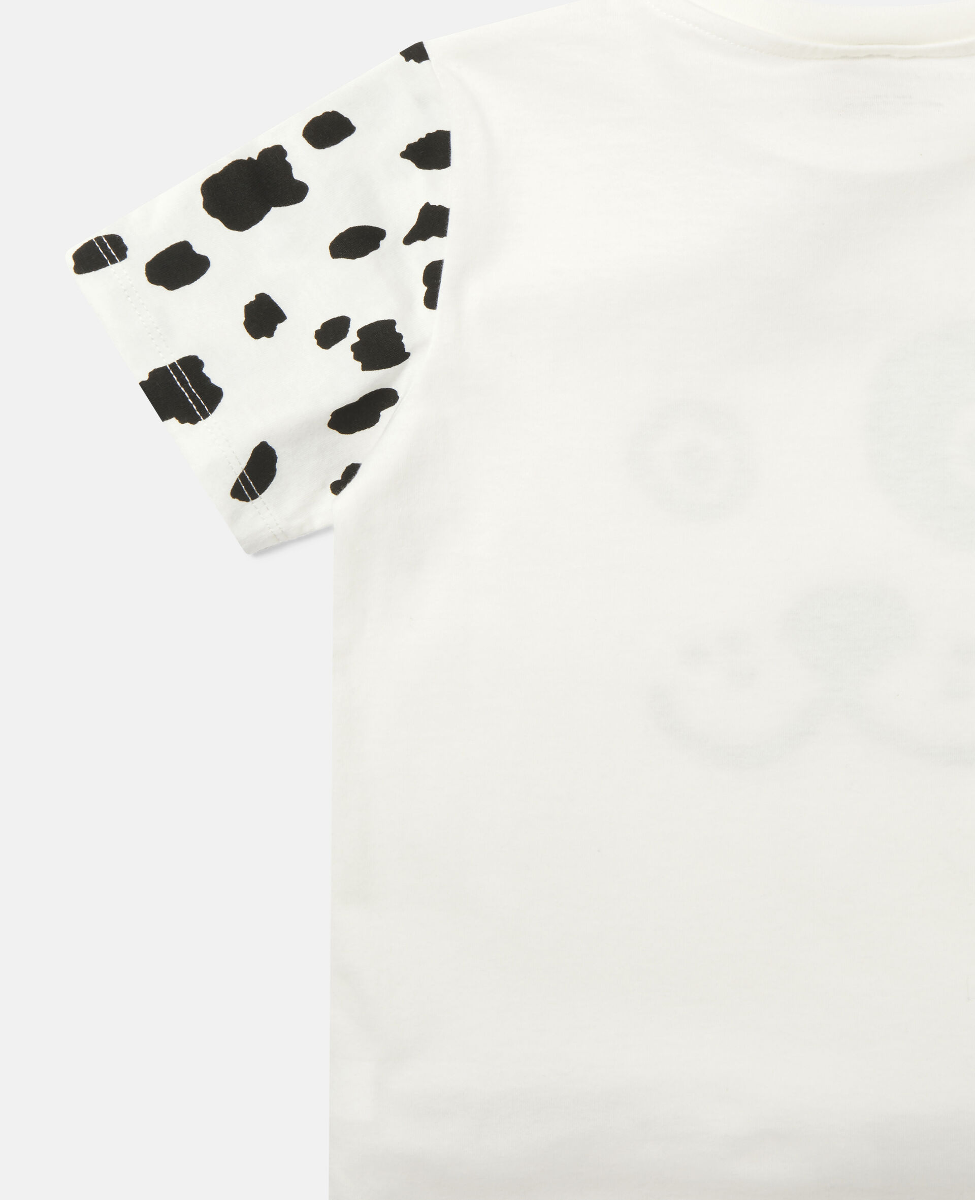 T-shirt en coton motif dalmatien -Blanc-large image number 2