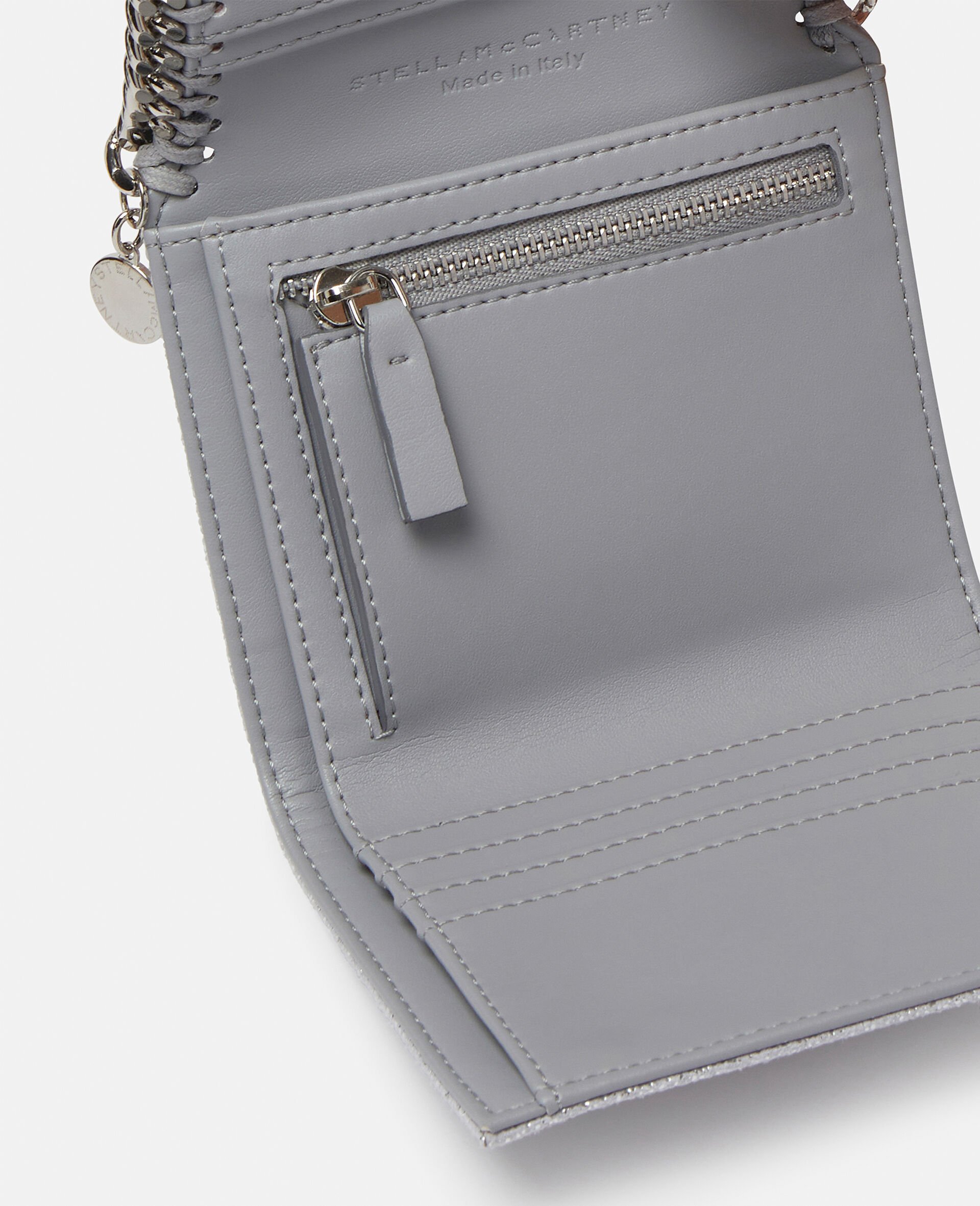 ファラベラ スモール フラップ ウォレット-Silver-large image number 2