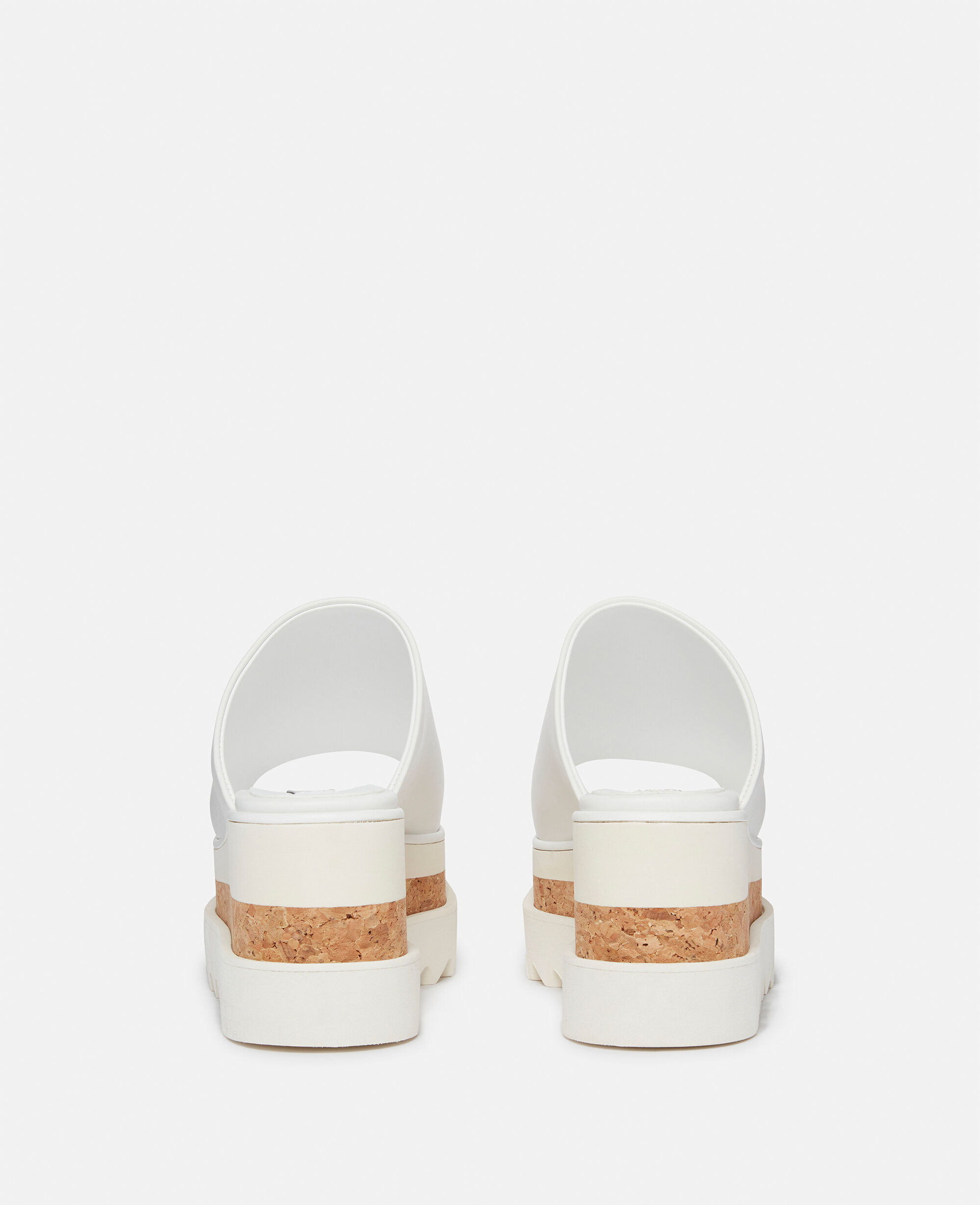 Women ピュアホワイト スニークエリス プラットフォームサンダル | Stella McCartney JP