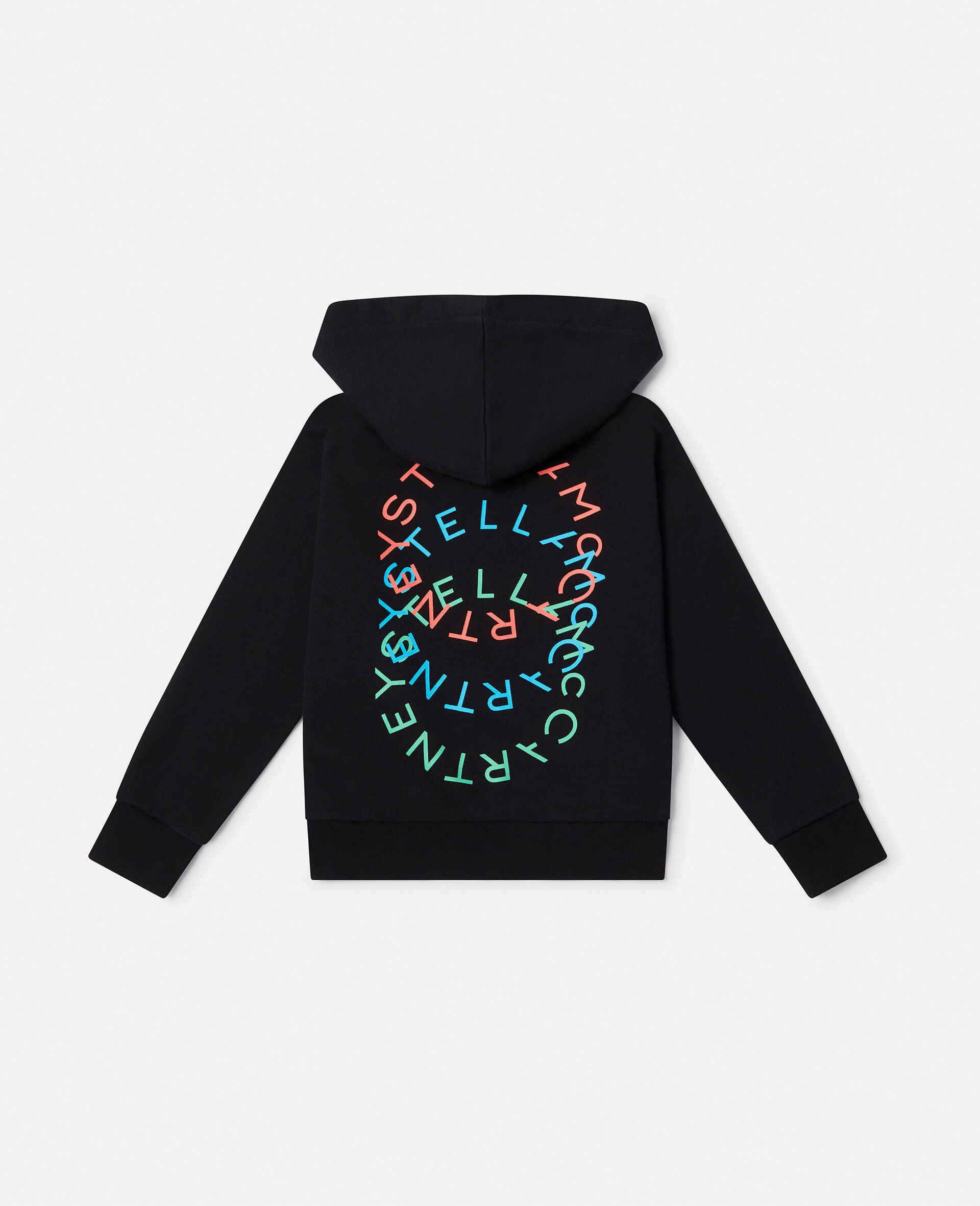 SMC Logo Zip Hoodie-Black-large image number 2