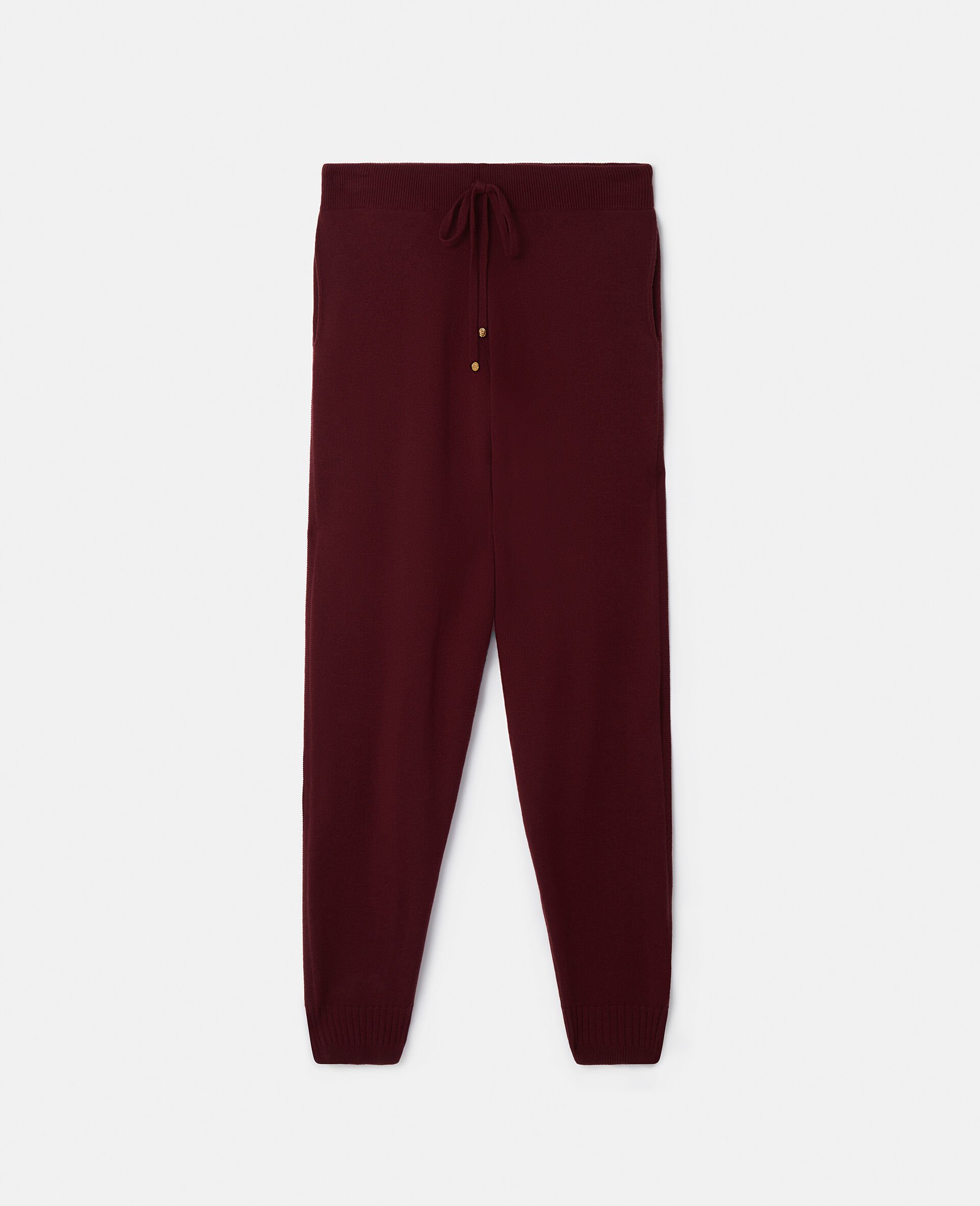 Mid-Rise Tapered Sweatpants-Black-large image number 0