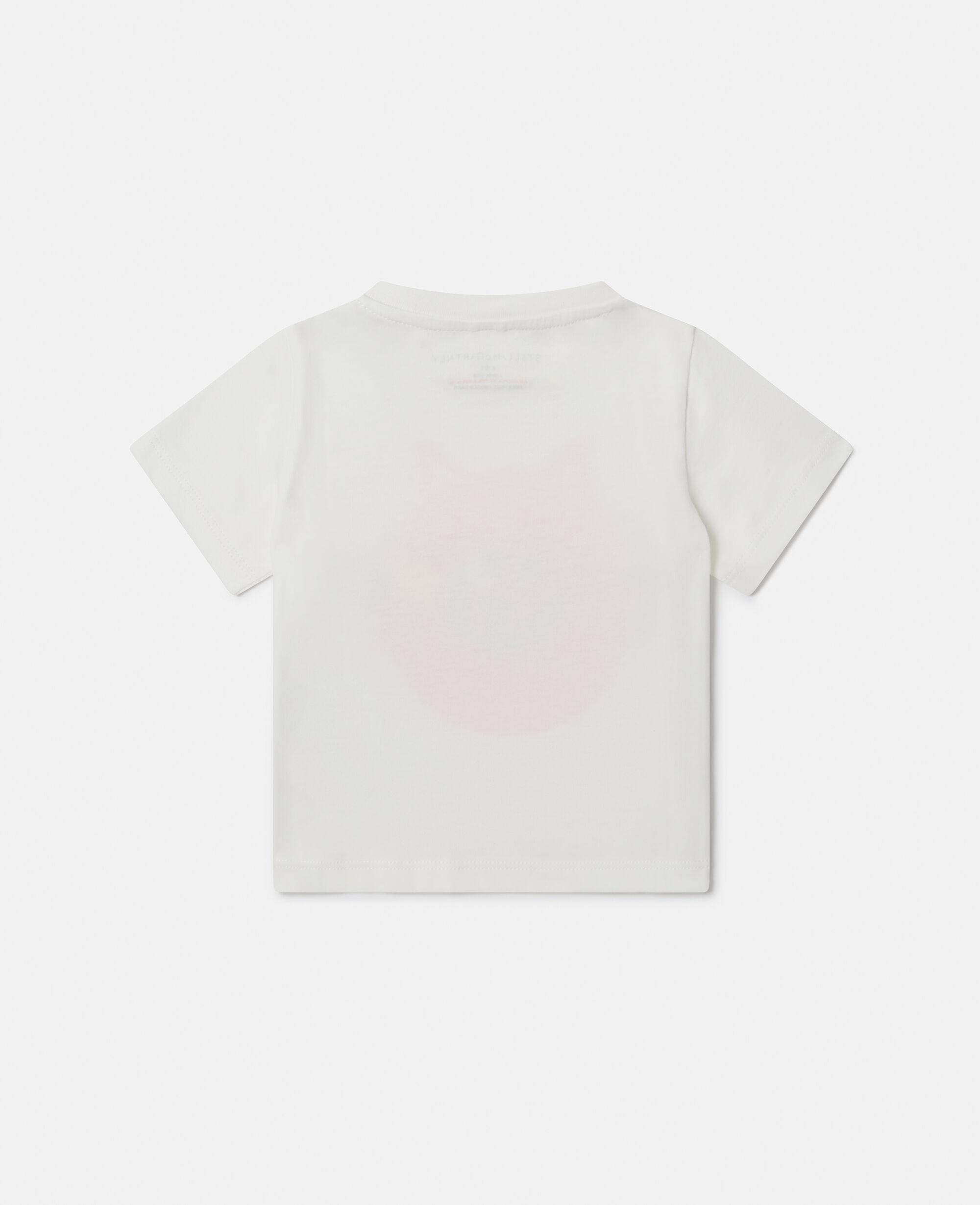 Kids Cream Cat Graphic T-Shirt | Stella McCartney CY
