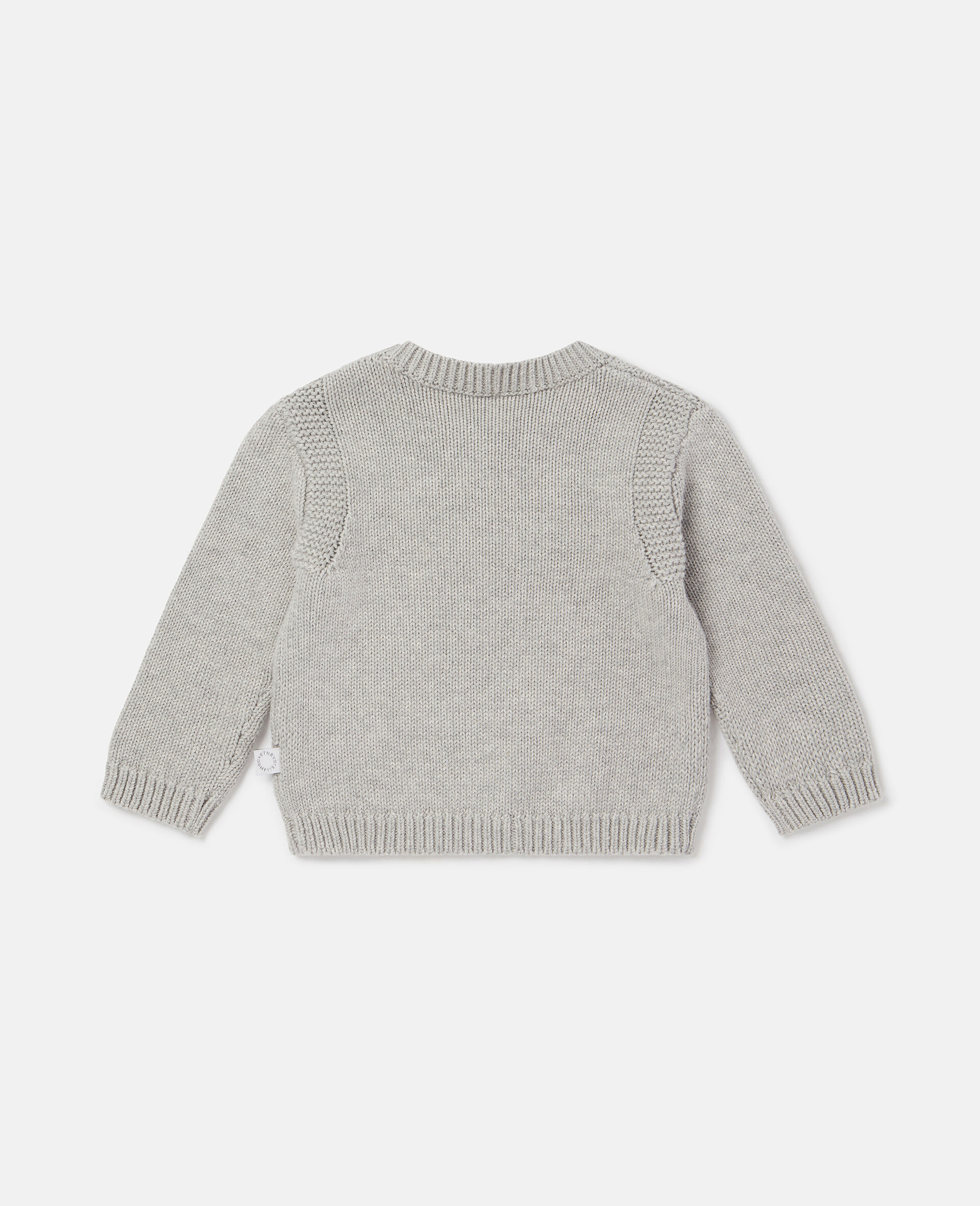 Bear Motif Jumper-Gris-large Bear Motif Jumper-Gris-large image number 2