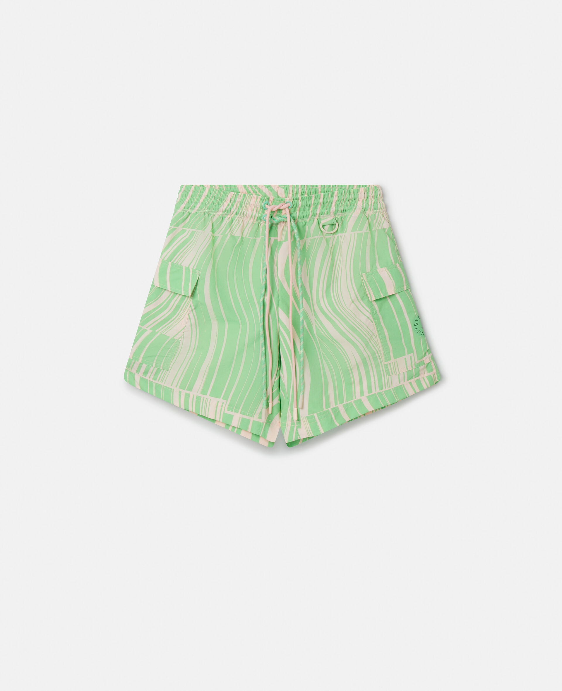 TrueNature Hover Float Print Hiking Shorts-Green-large image number 0