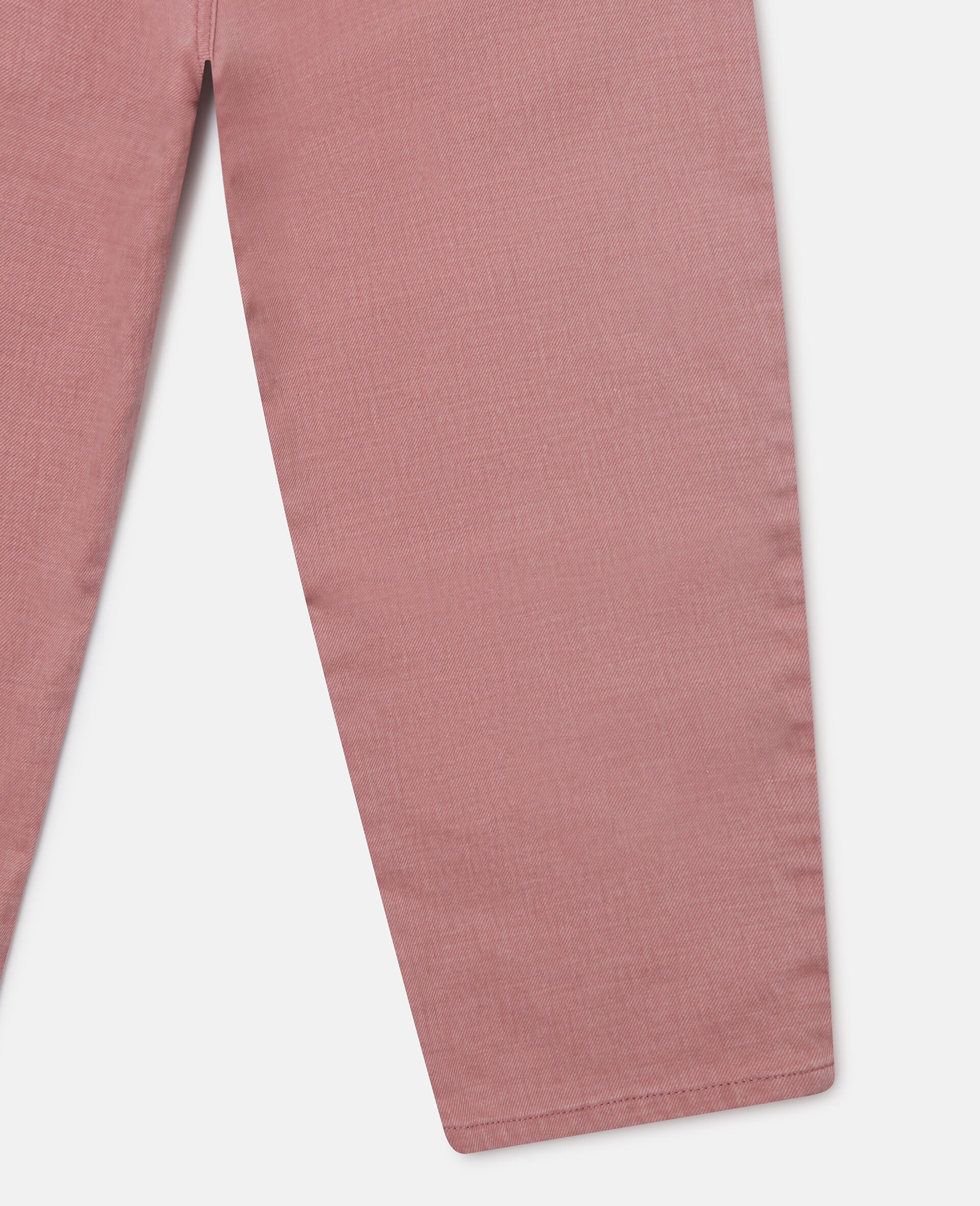 Dove Embroidered Denim Jeans-Pink-large Dove Embroidered Denim Jeans-Pink-large image number 4