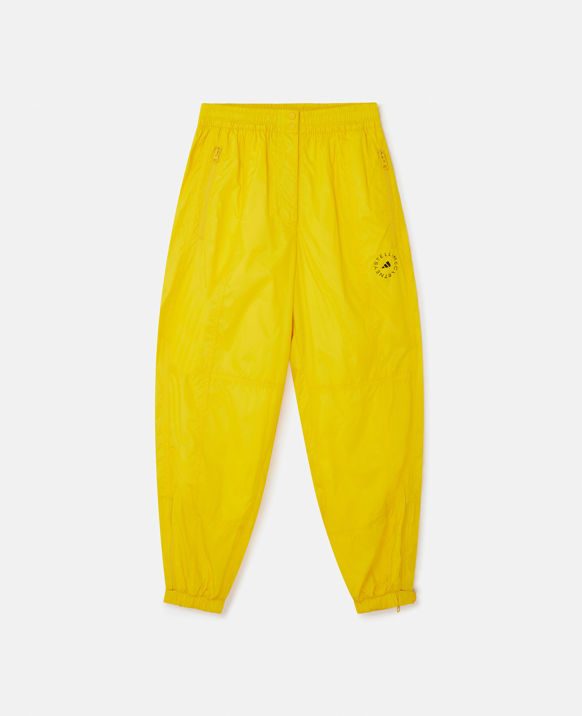 Woven Lined Trousers-Yellow-large