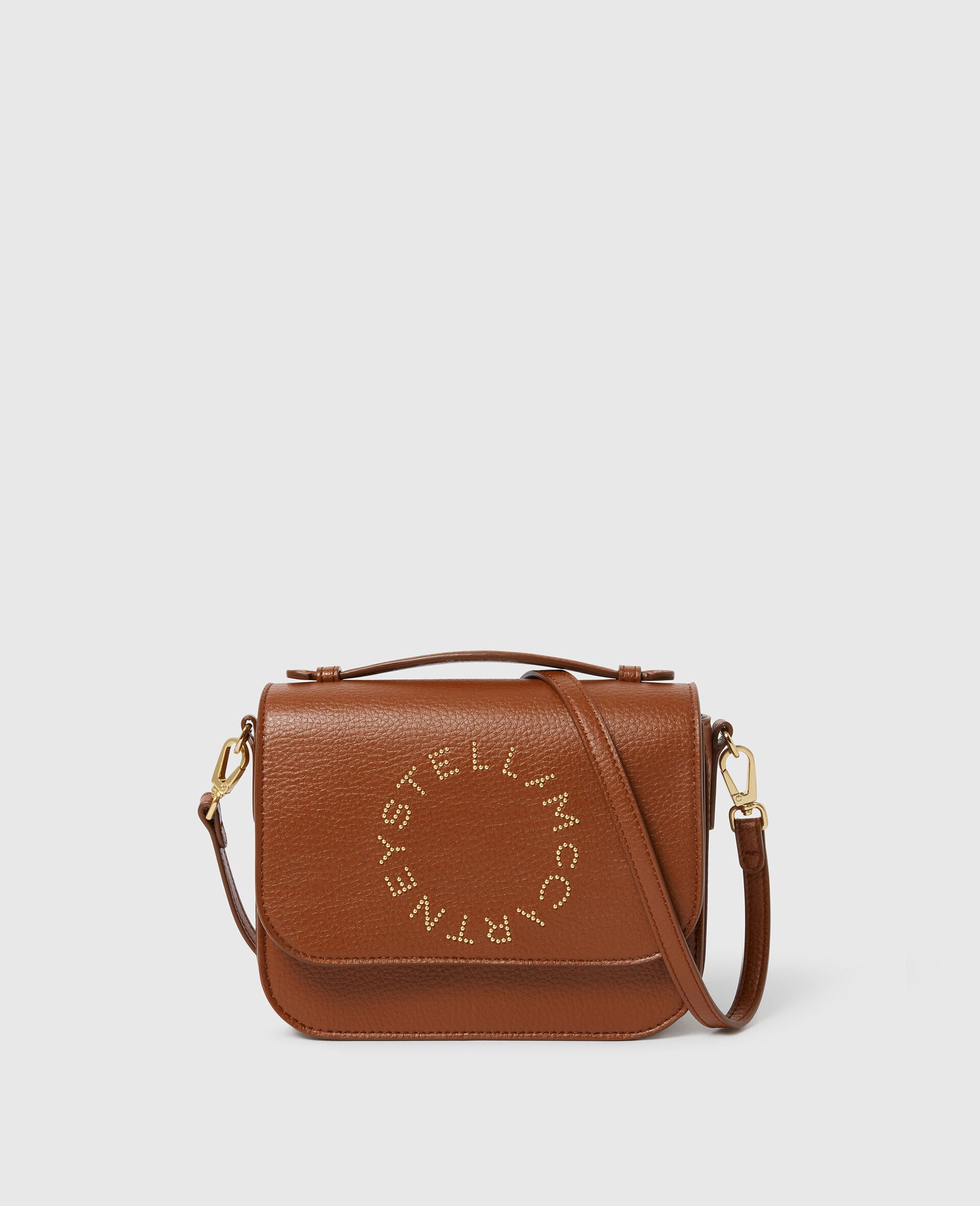 Logo Messenger Crossbody Bag-Grey-large image number 0