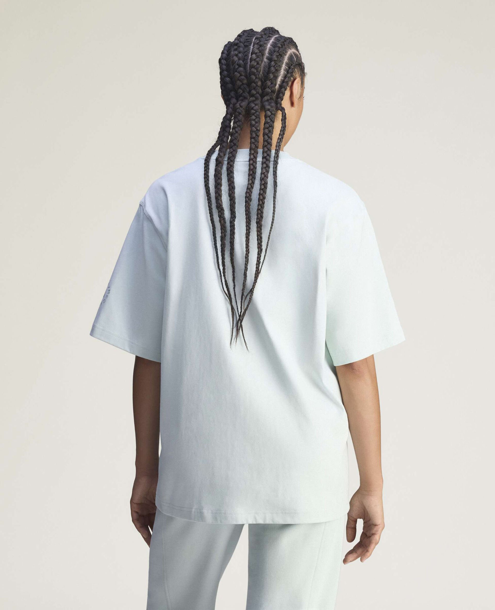 LogoOversized Leopard Print T-Shirt-Green-large image number 3