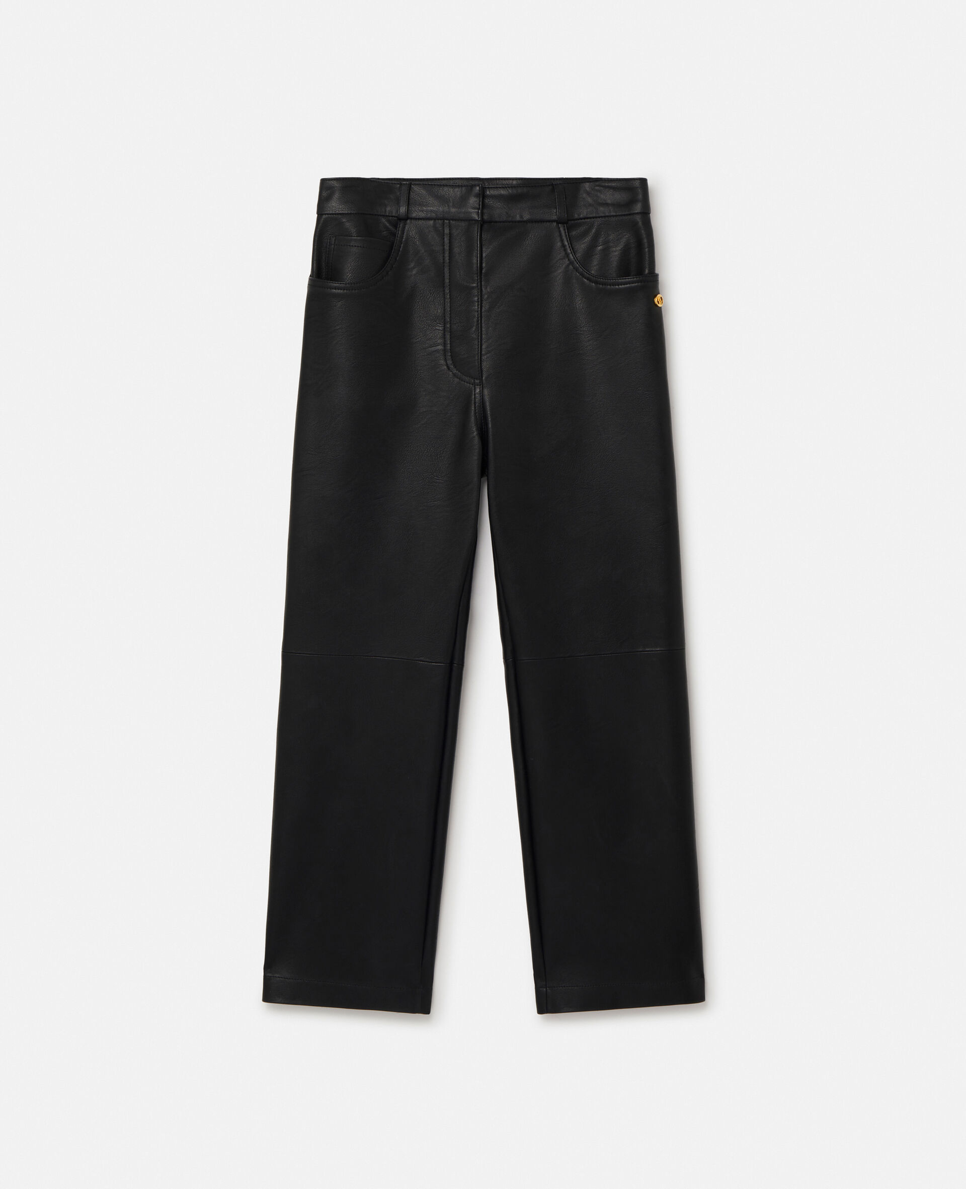Pantalon droit en Alter Mat Iconics Stella-Noir-medium