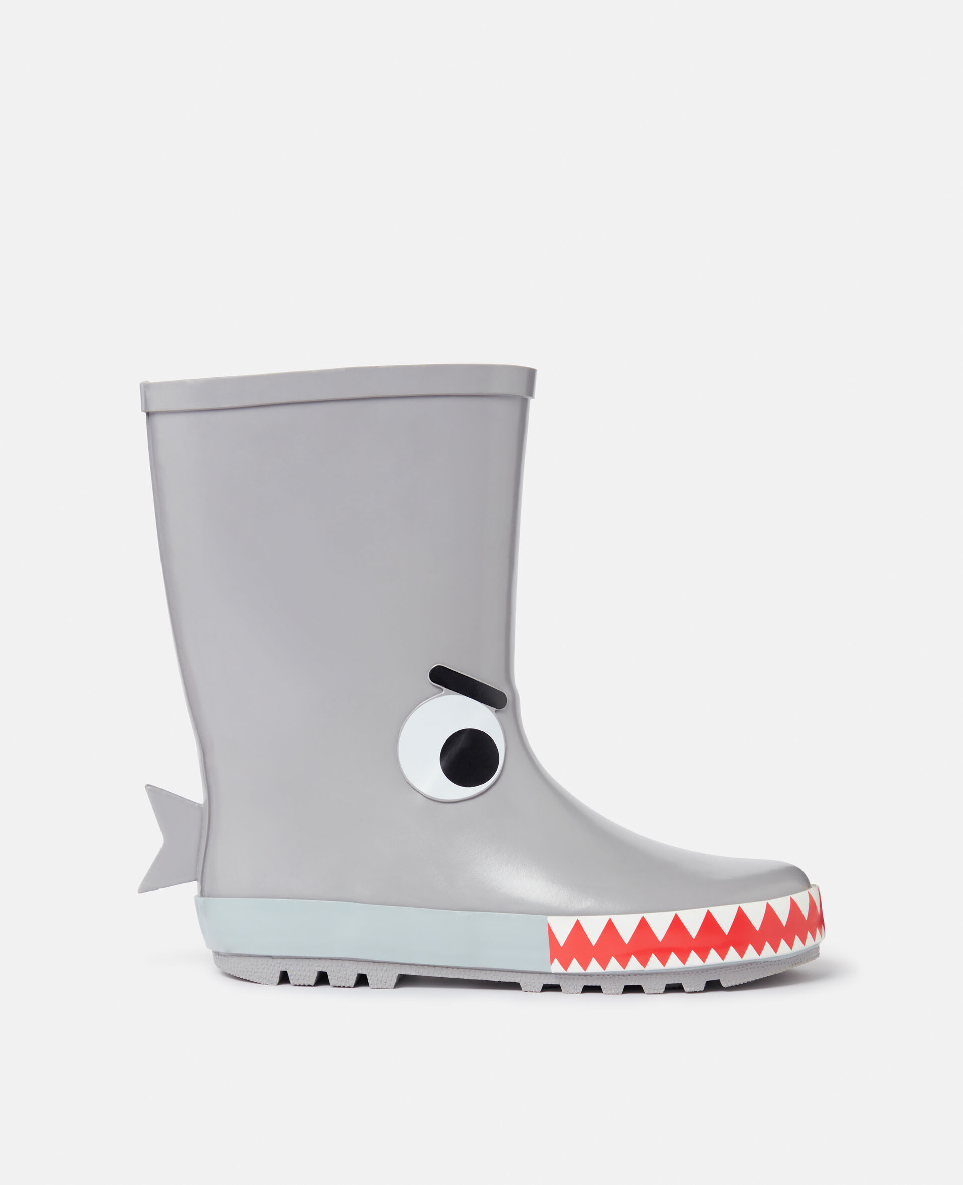 鲨鱼雨靴-灰色-model