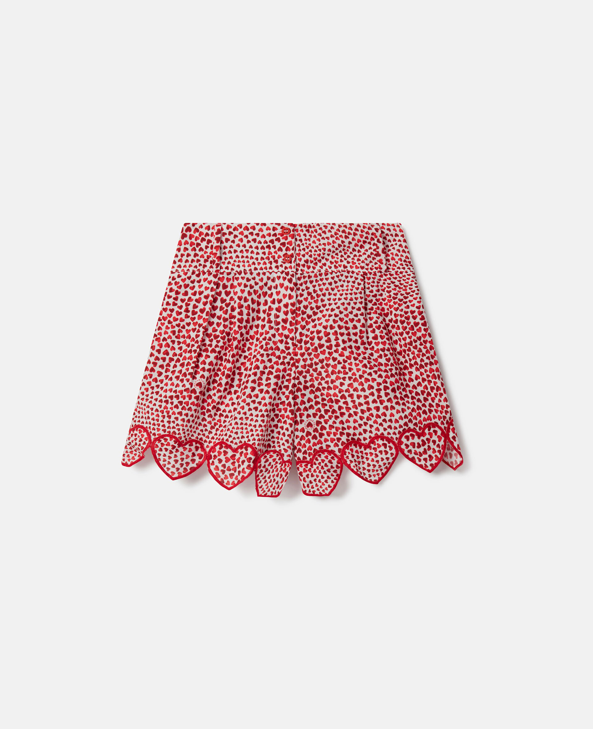 High Summer Hearts Organic Cotton Shorts-Multicoloured-model