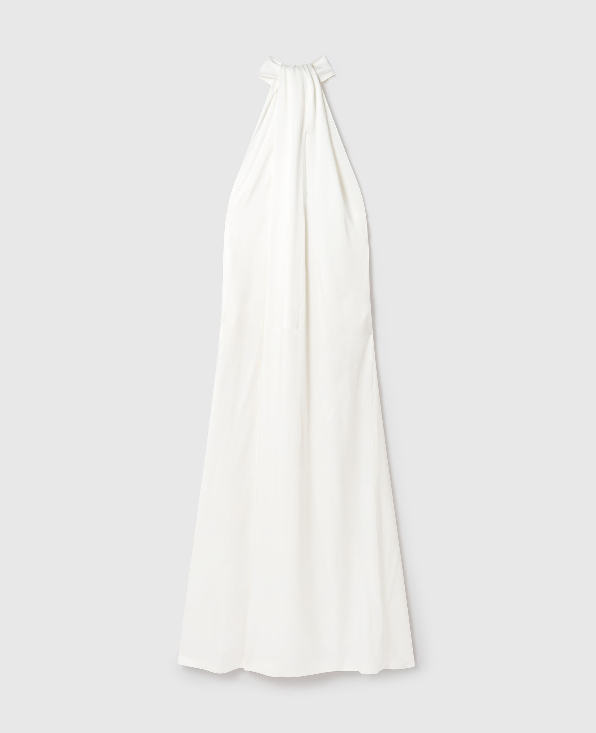 【送料&関税込】Stella McCartney Halterneck Panel Maxi Dress Women White Halterneck Panel Maxi Dress | Stella McCartney US