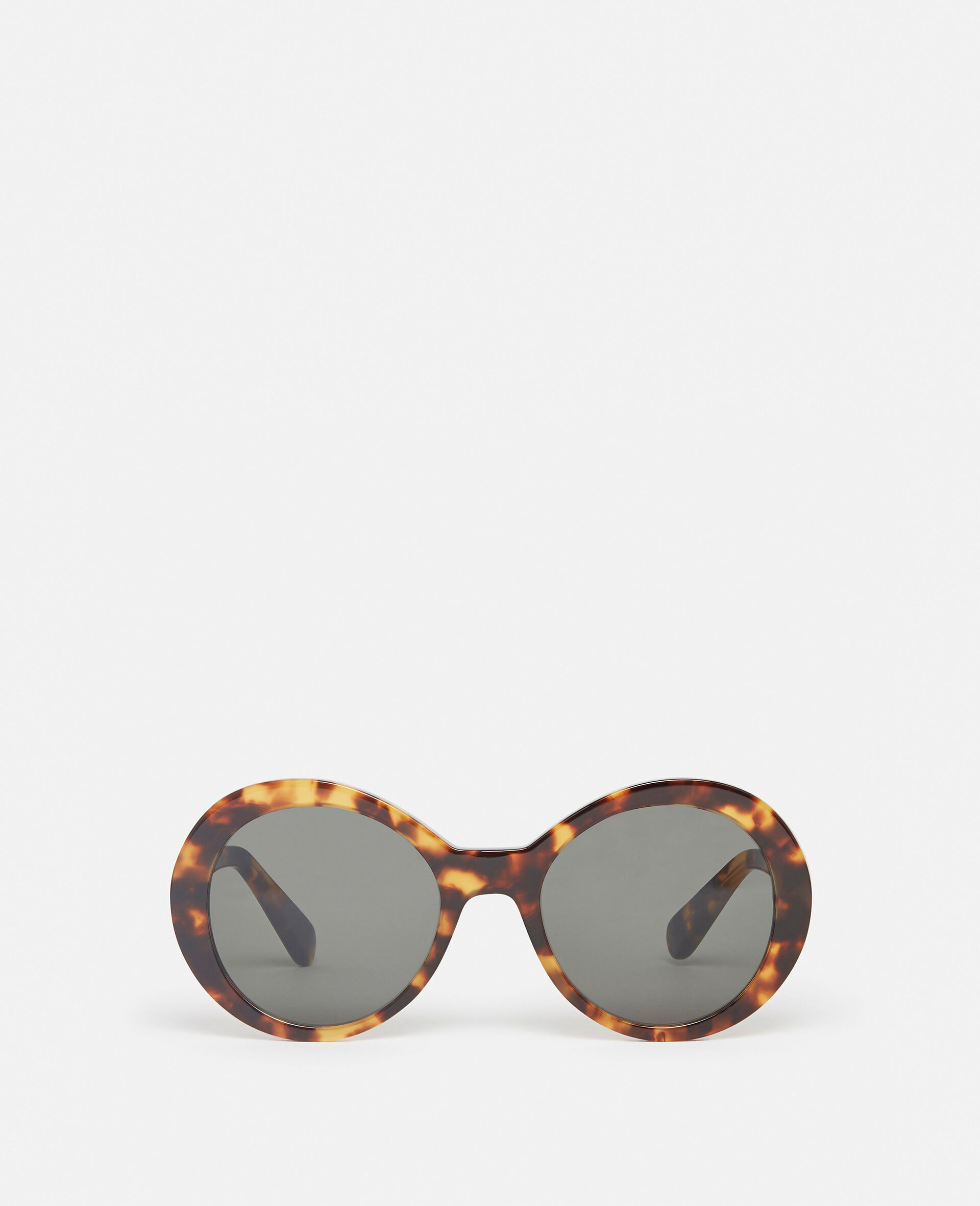 Falabella Pin Round Sunglasses-Black-large
