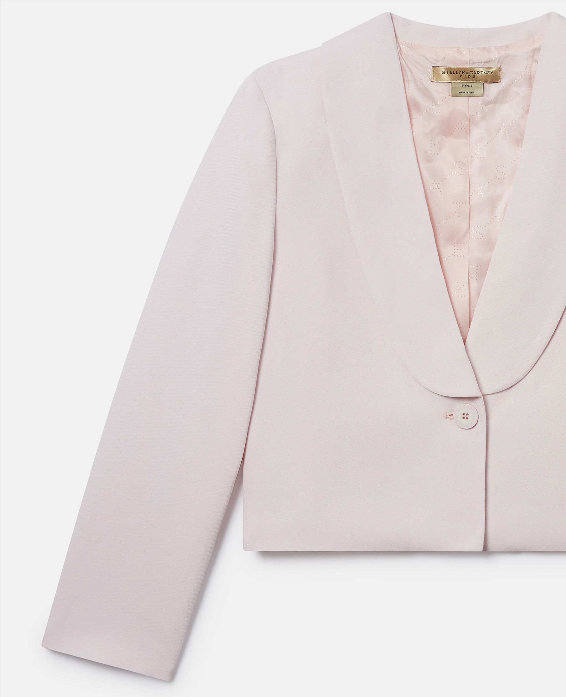 Shawl Lapel Blazer-Pink-large image number 1